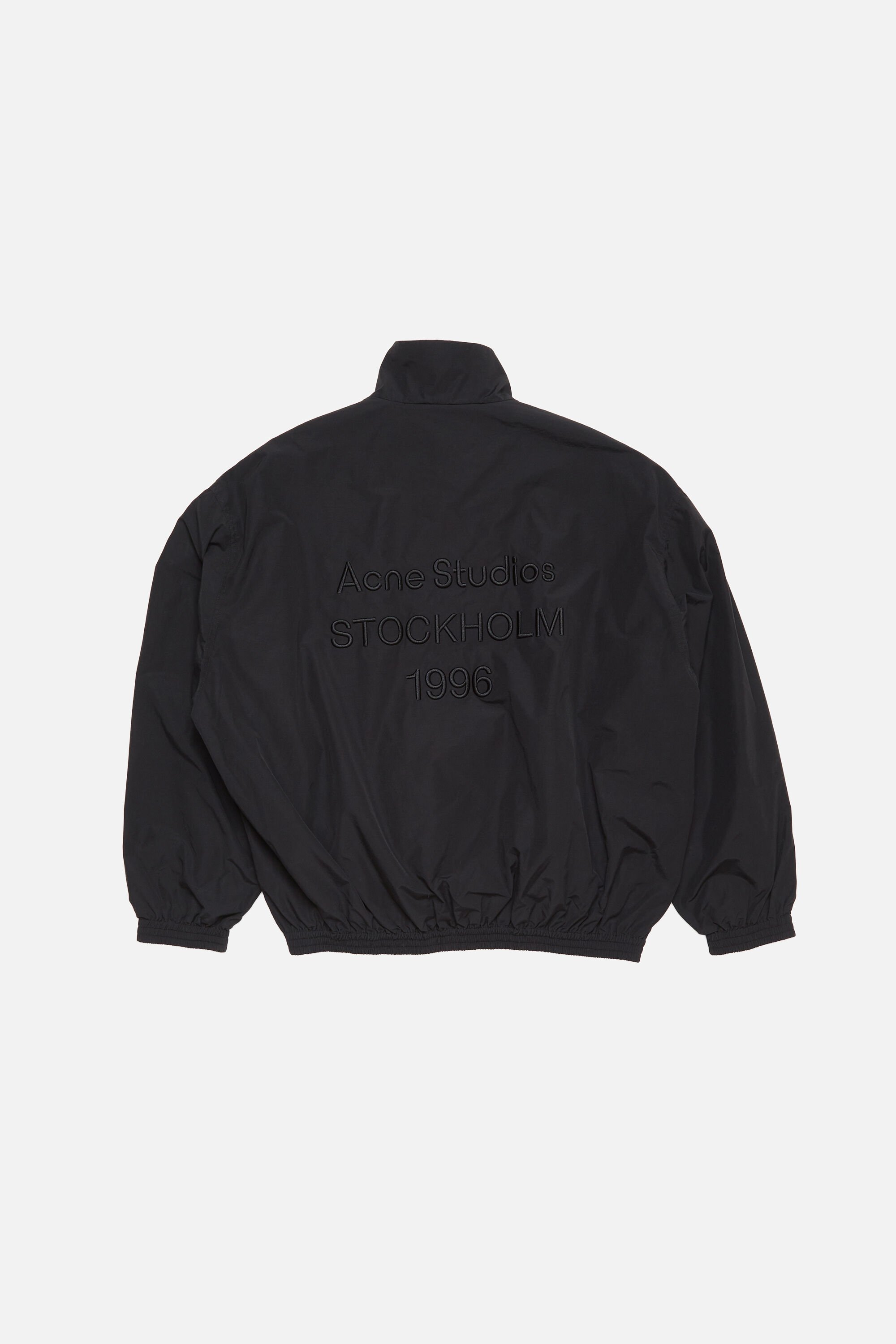 ジャケット・アウター Acne Studios Double Set Up Acne Studios - Washed logo jacket - Black