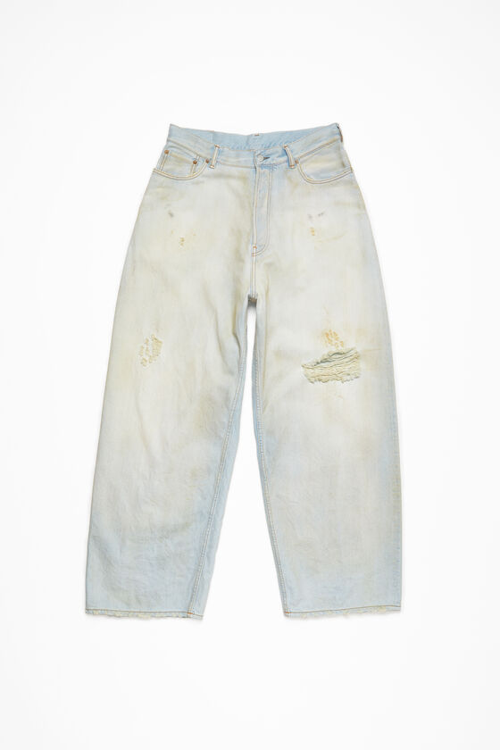 Acne Studios - Super baggy fit jeans - 2023 - Light blue/white