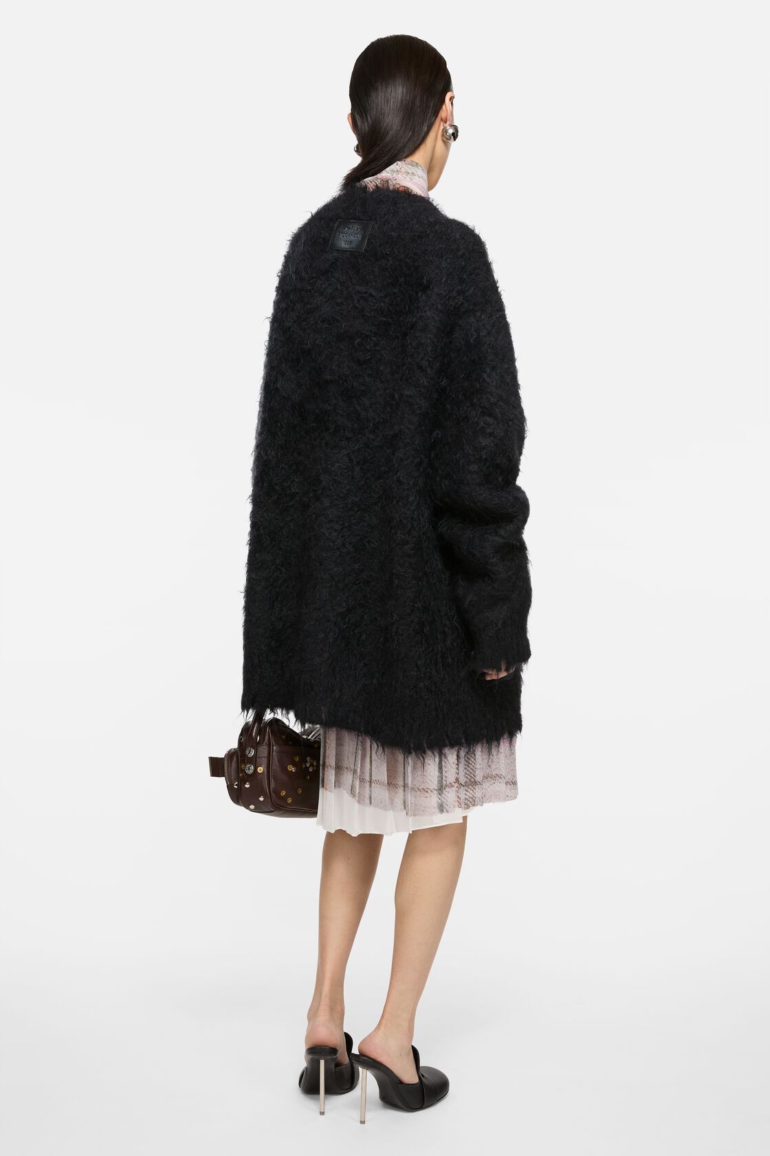 Wool cardigan, Black, 2000x