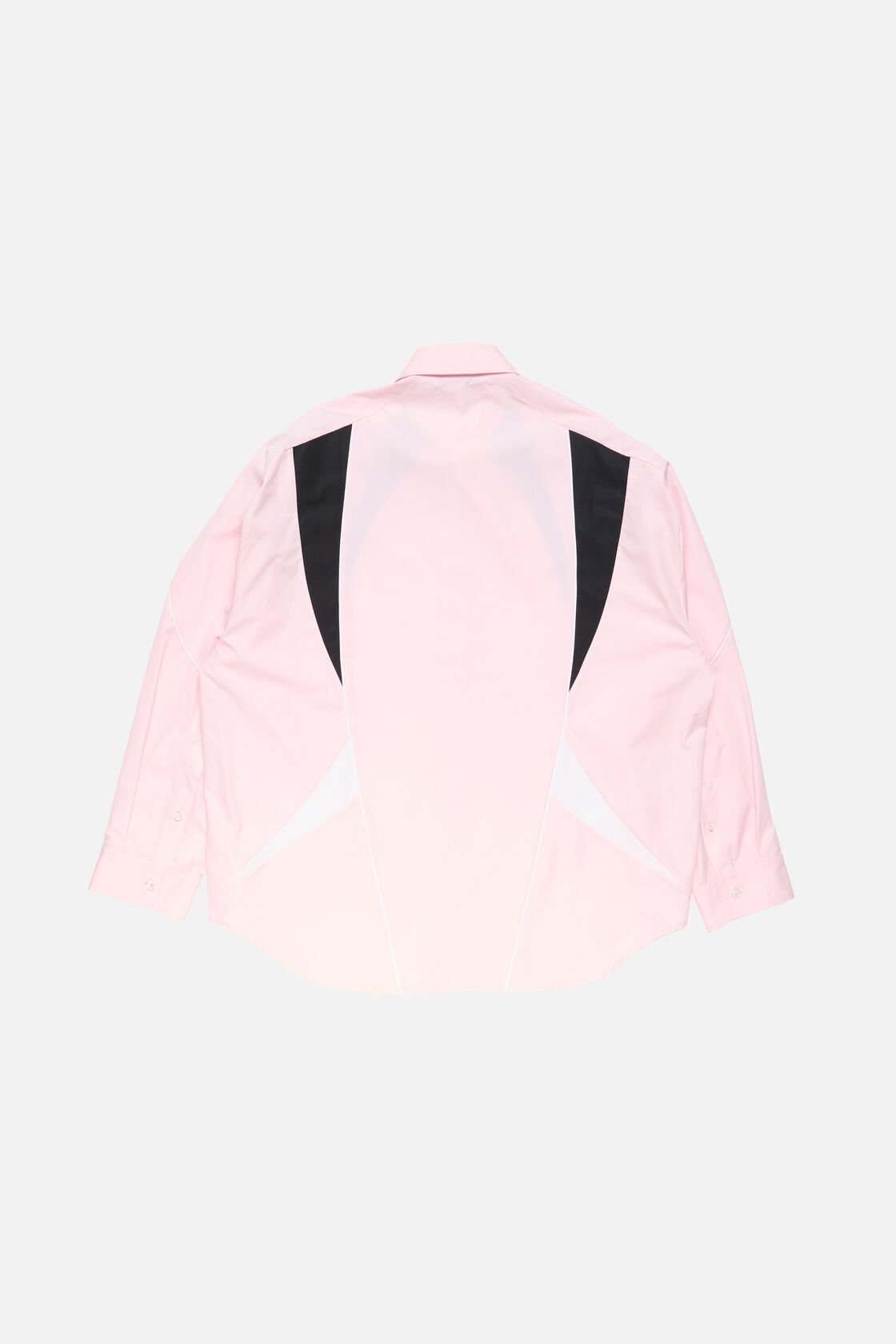 Embroidered logo button-up shirt, Baby pink, 2000x