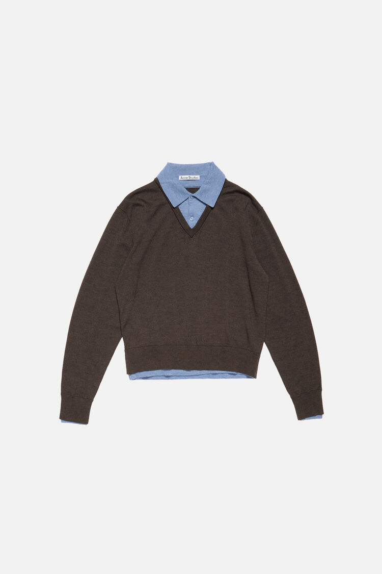FN-WN-KNIT000968, Brown/blue