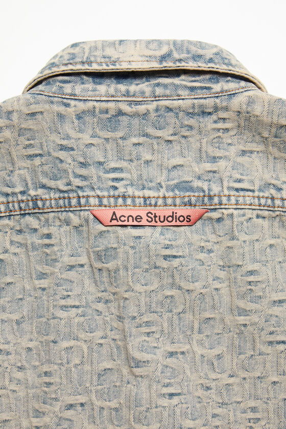 Acne Studios - モノグラムデニムシャツ - リラックスフィット 