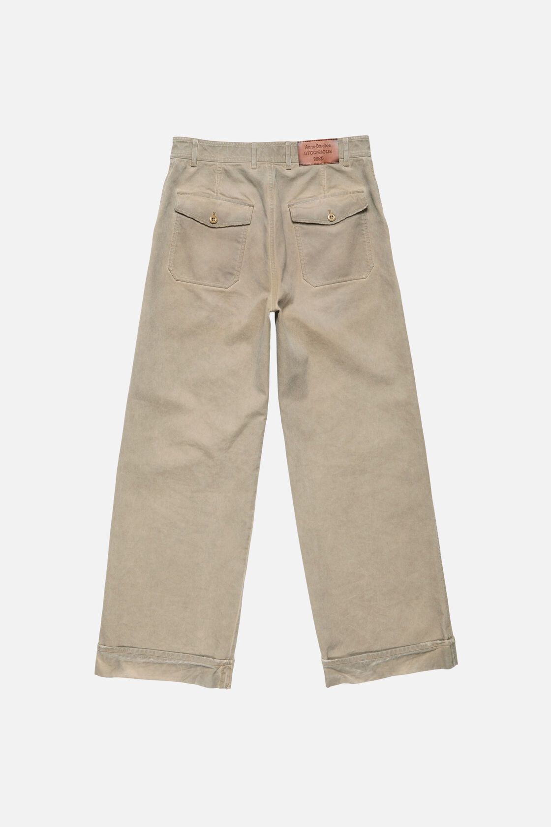 Stained twill trousers, Camel Beige, 2000x