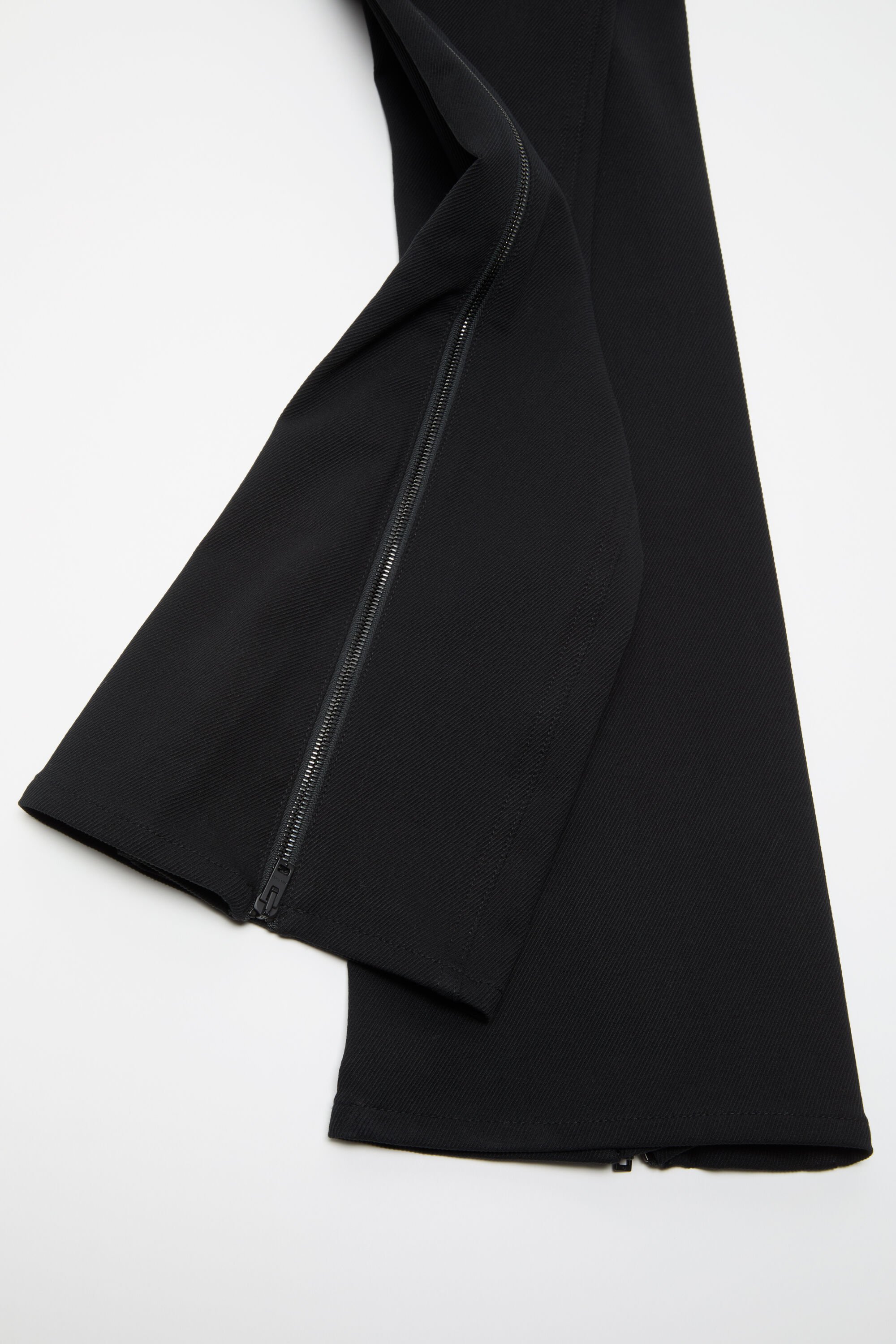 Acne Studios - ストレッチジップトラウザーズ - ブラック
