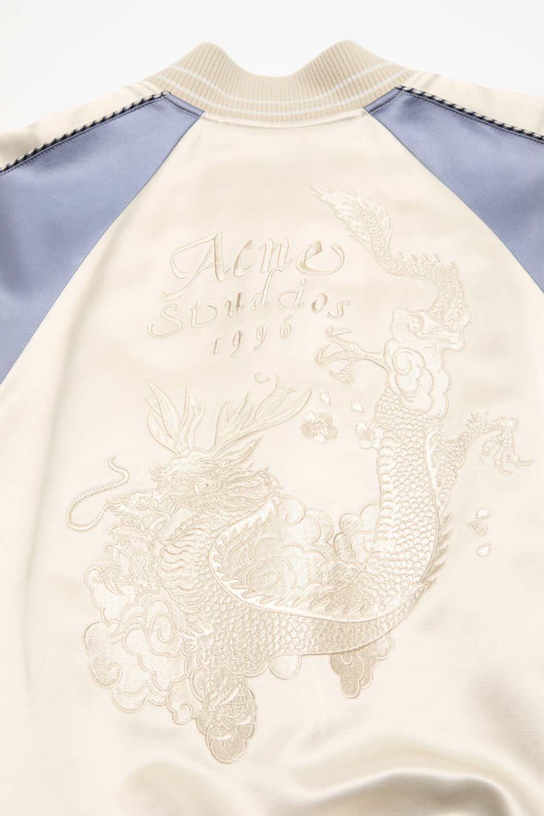 Satin bomber jacket, Light taupe, 2000x