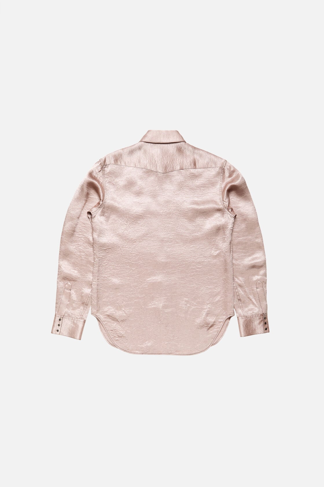 Textured satin button-up shirt, Dusty pink, 2000x