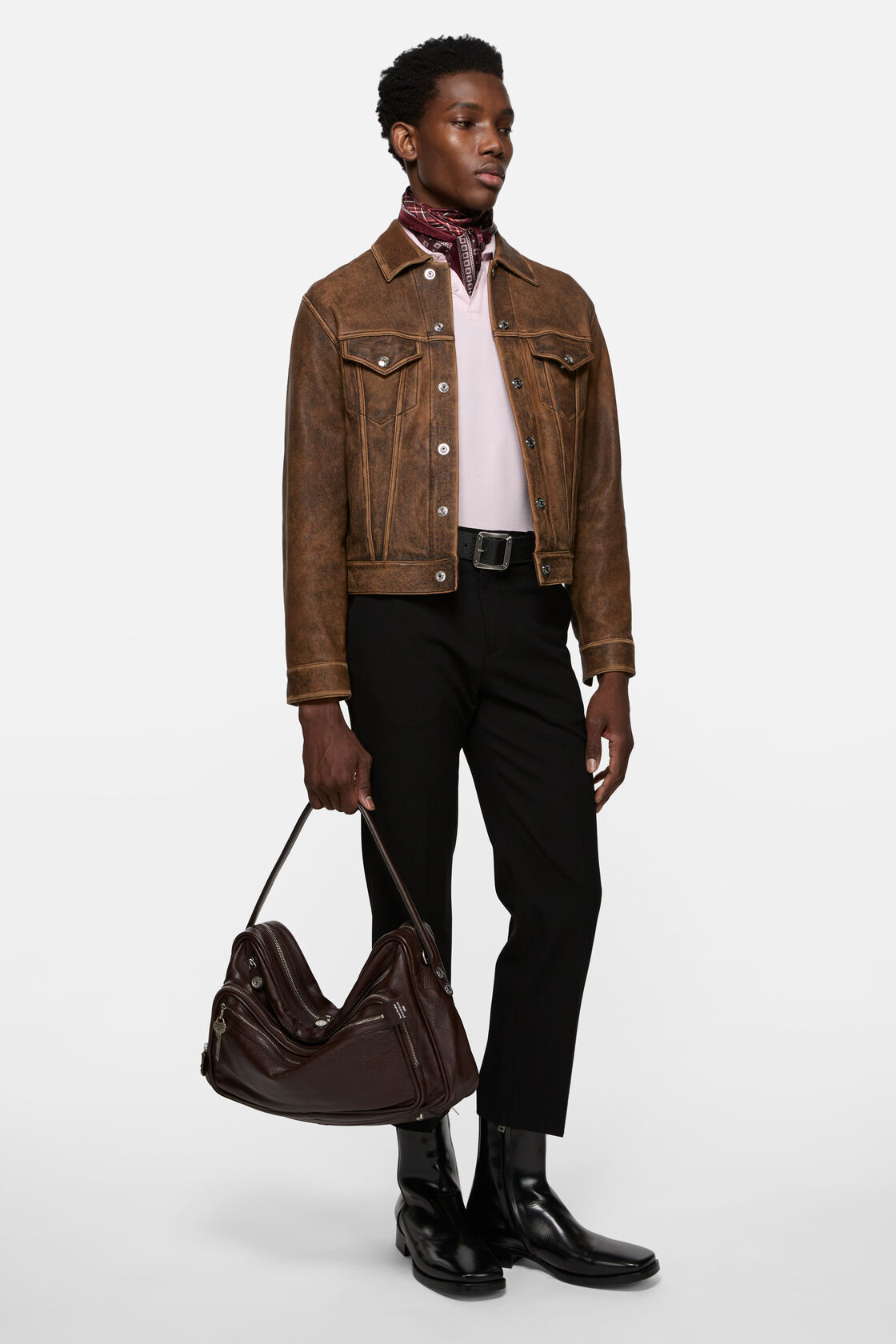 Camero Camera Shoulder Bag, Chocolate brown, 2000x