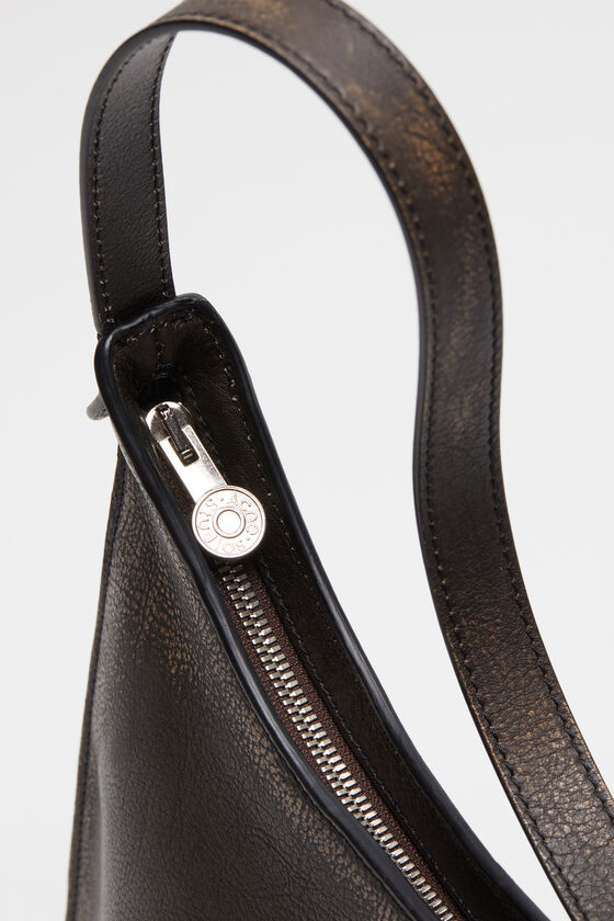 Acne Studios - Platt shoulder bag - Dark brown/beige