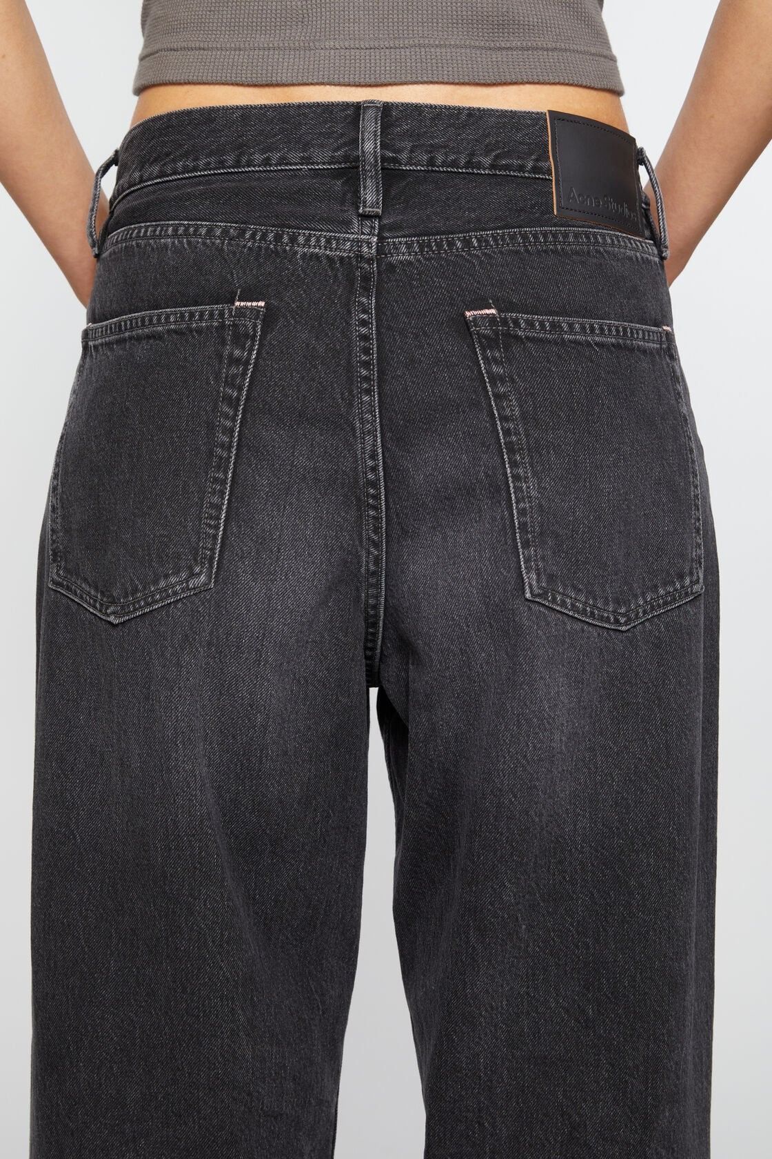 Loose fit jeans - 1981F, Black, 2000x