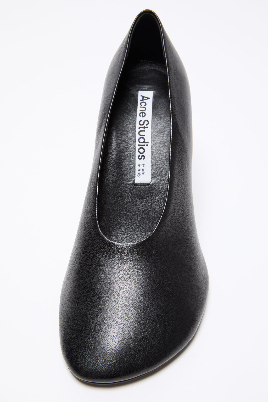 Leather pump, Black, 2000x