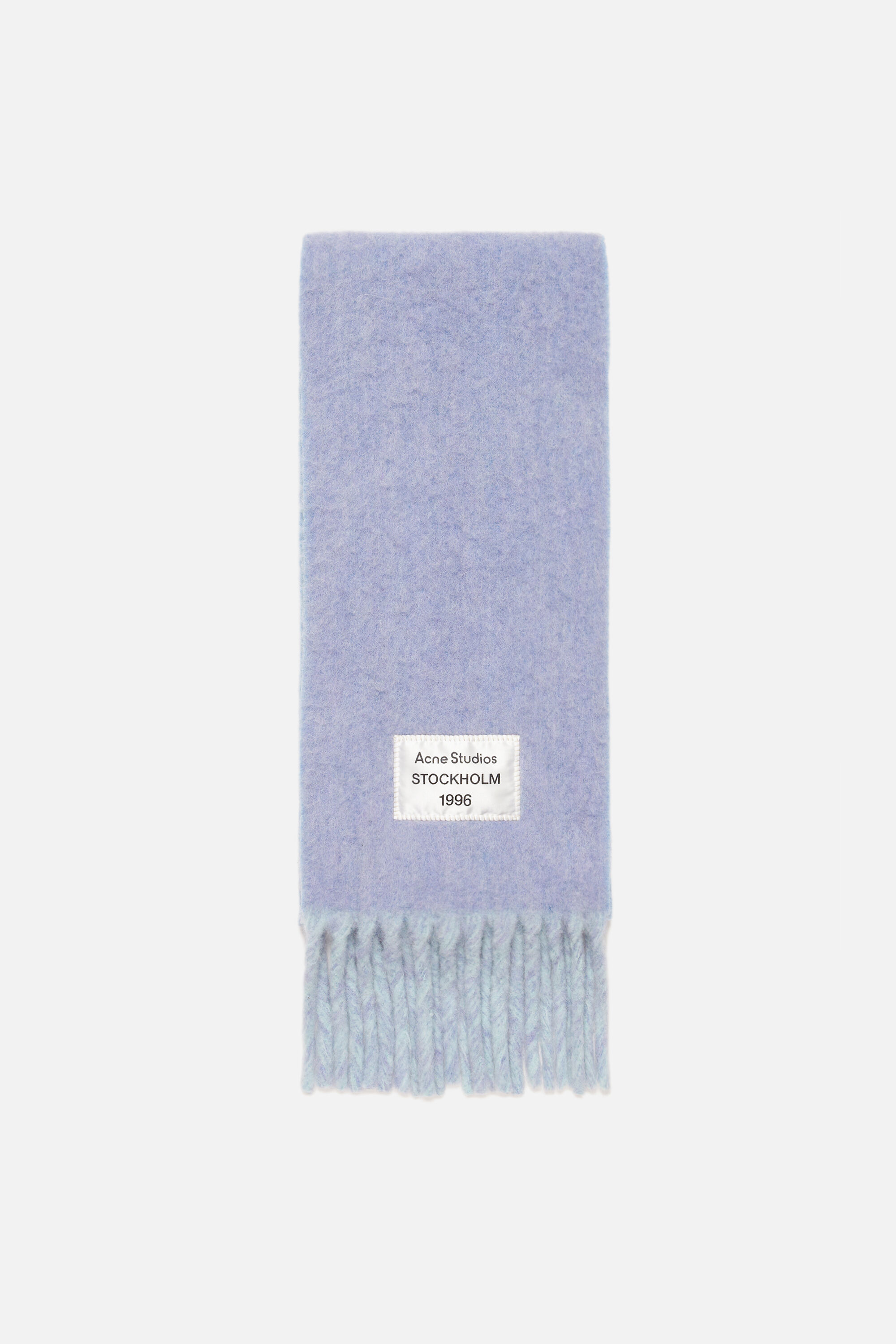 Acne Studios - Bicolour Alpaca Scarf - Blue/light blue