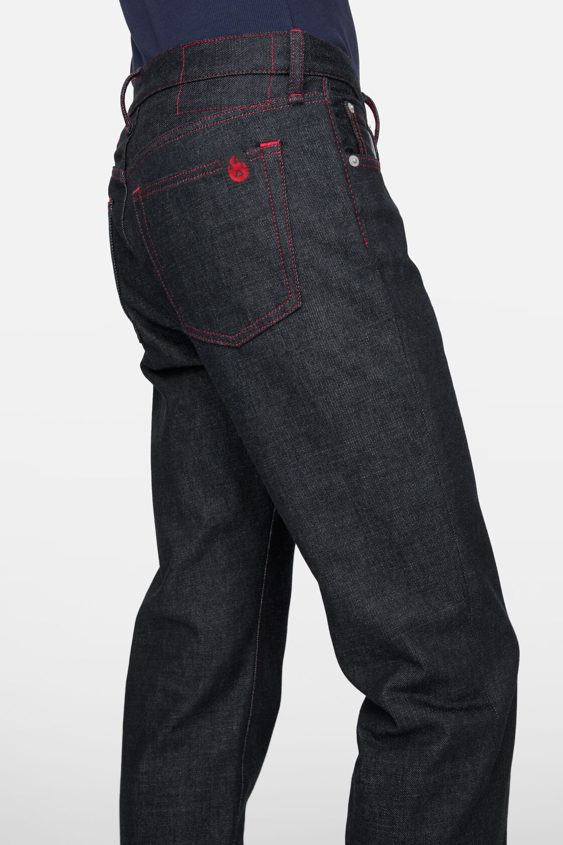 Re-edition raw jeans - 1996M, Mid Blue, 2000x