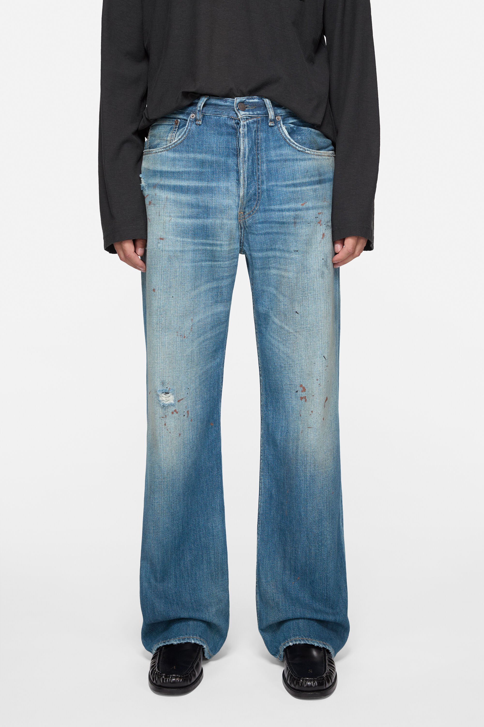 パンツ Acne Studios / 2021M Trafalgar Acne Studios - Regular fit jeans - 2021M - Mid Blue
