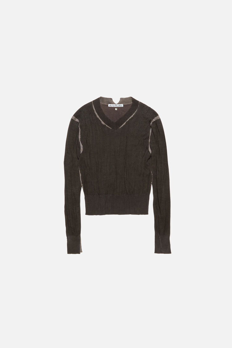 RW-WN-KNIT000063, Brown/grey