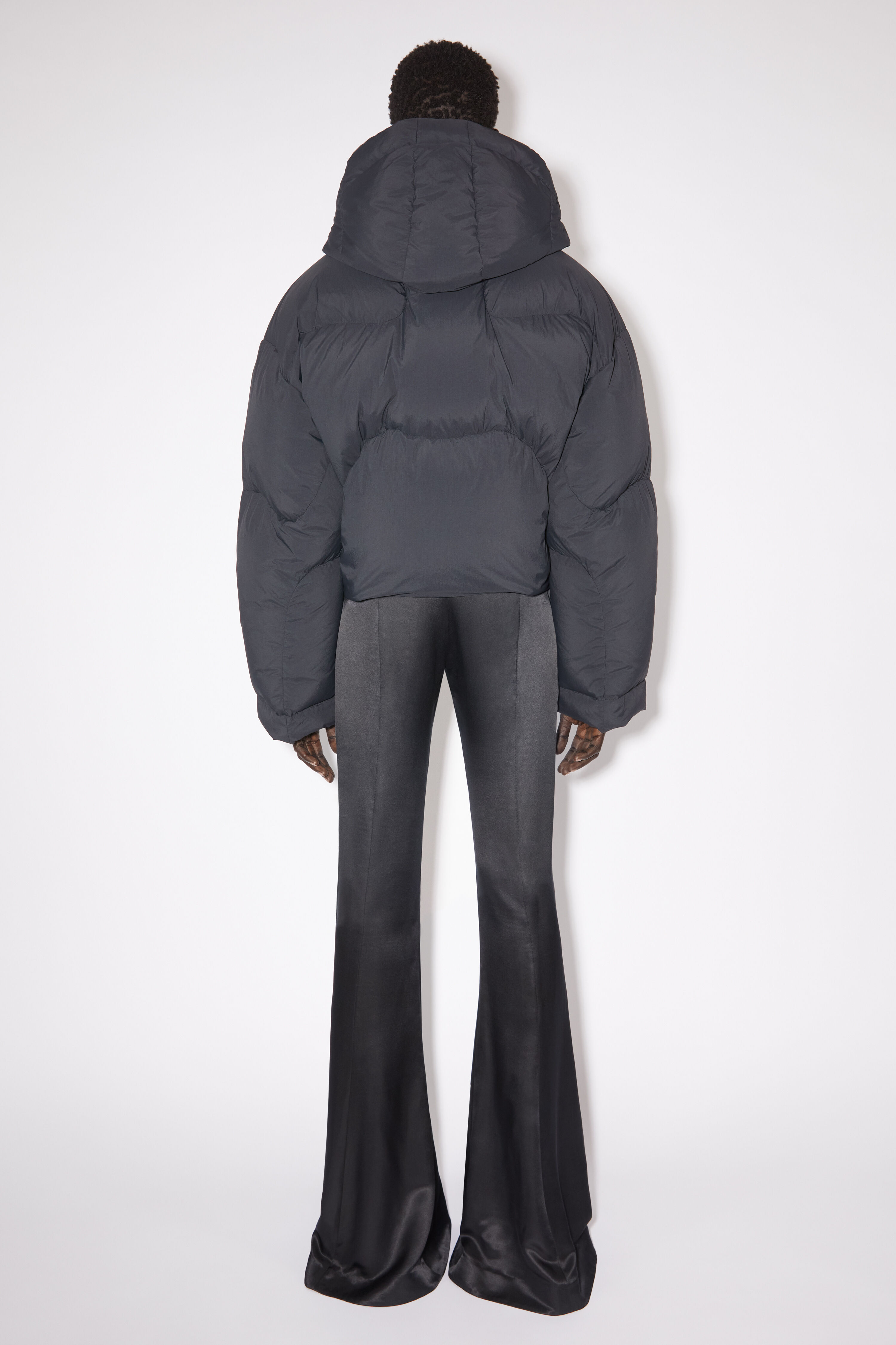 아크네 스튜디오 Acne Studios Hooded puffer jacket - Black