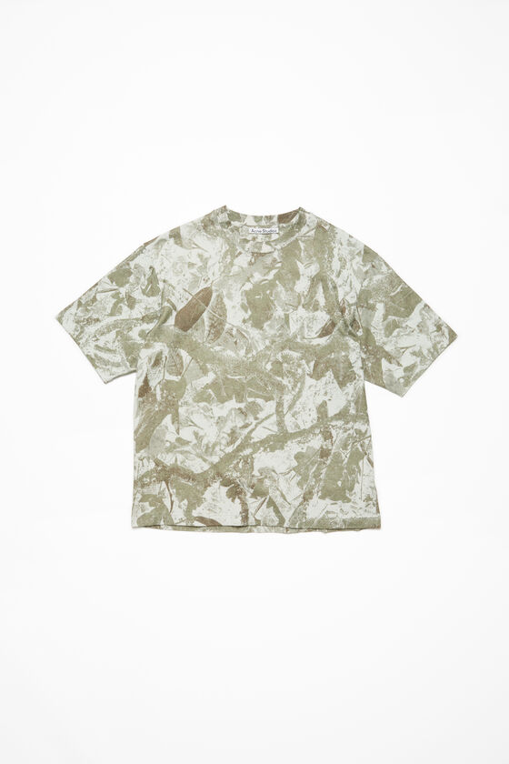 Acne Studios - クルーネックTシャツ-リラックスユニセックスフィット 