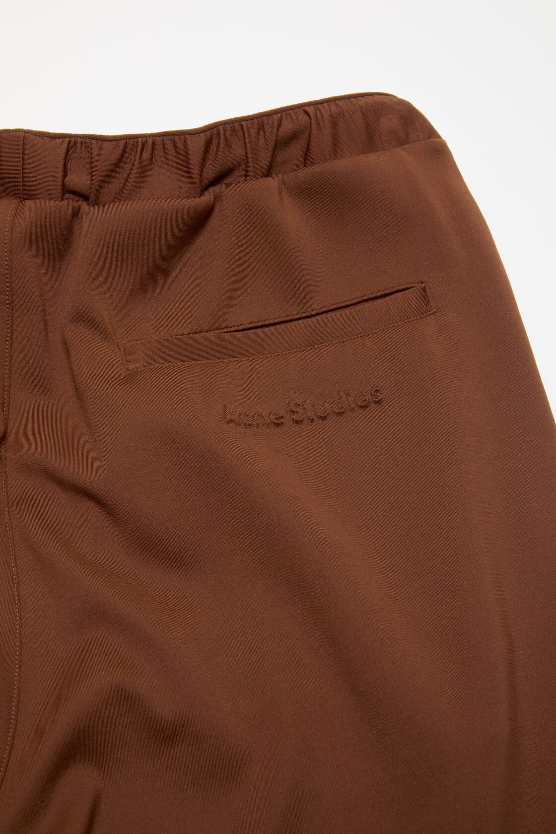 Casual jersey trousers, Brown, 2000x
