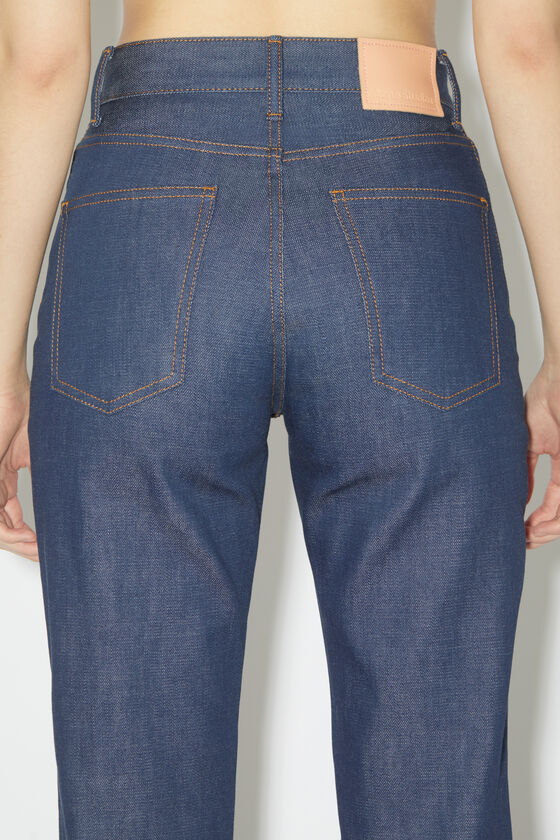 Acne Studios - Jeans in regulärer Passform – 1977 - Indigoblau