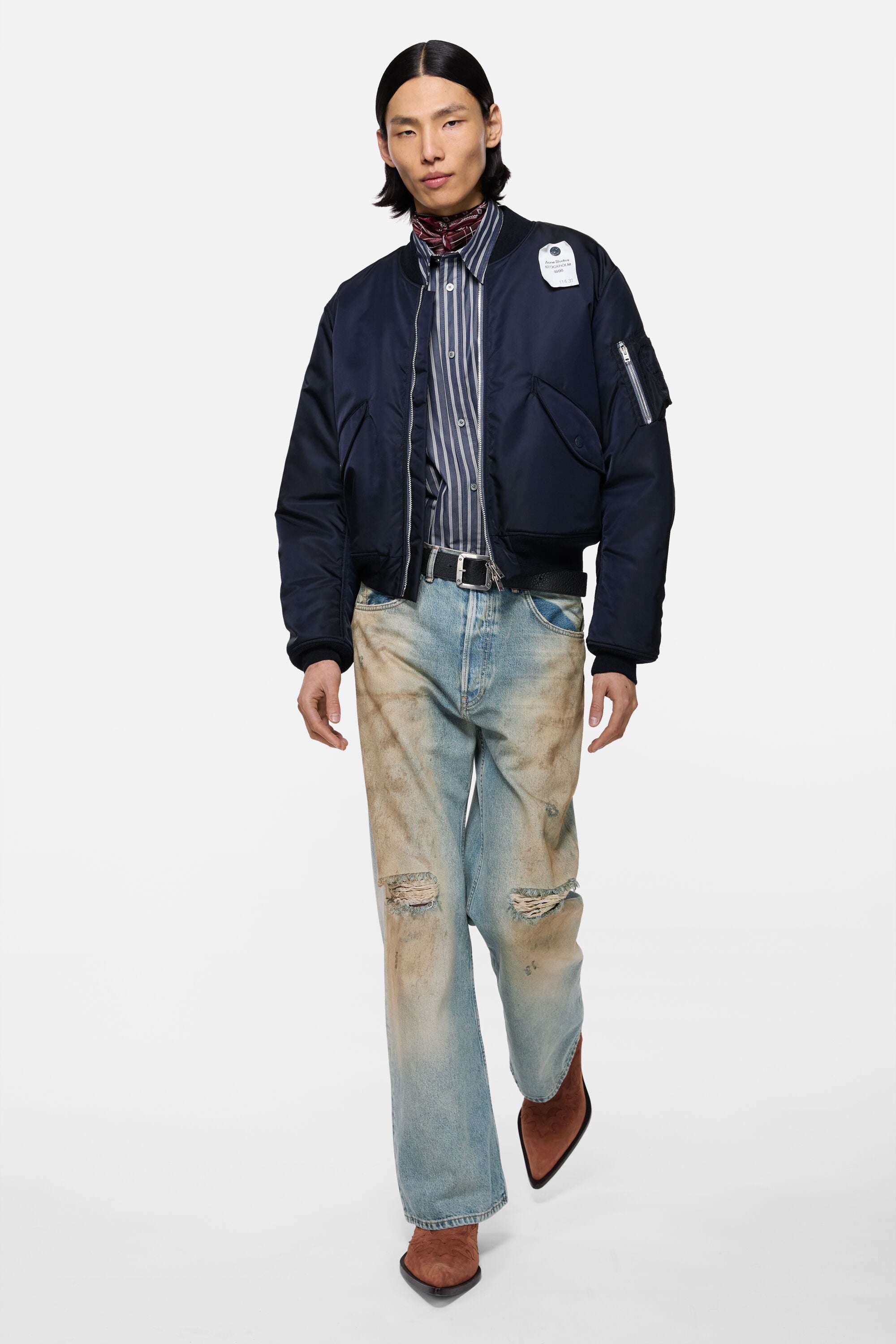 Acne Studios - Regular fit jeans - 2021M - Mid Blue