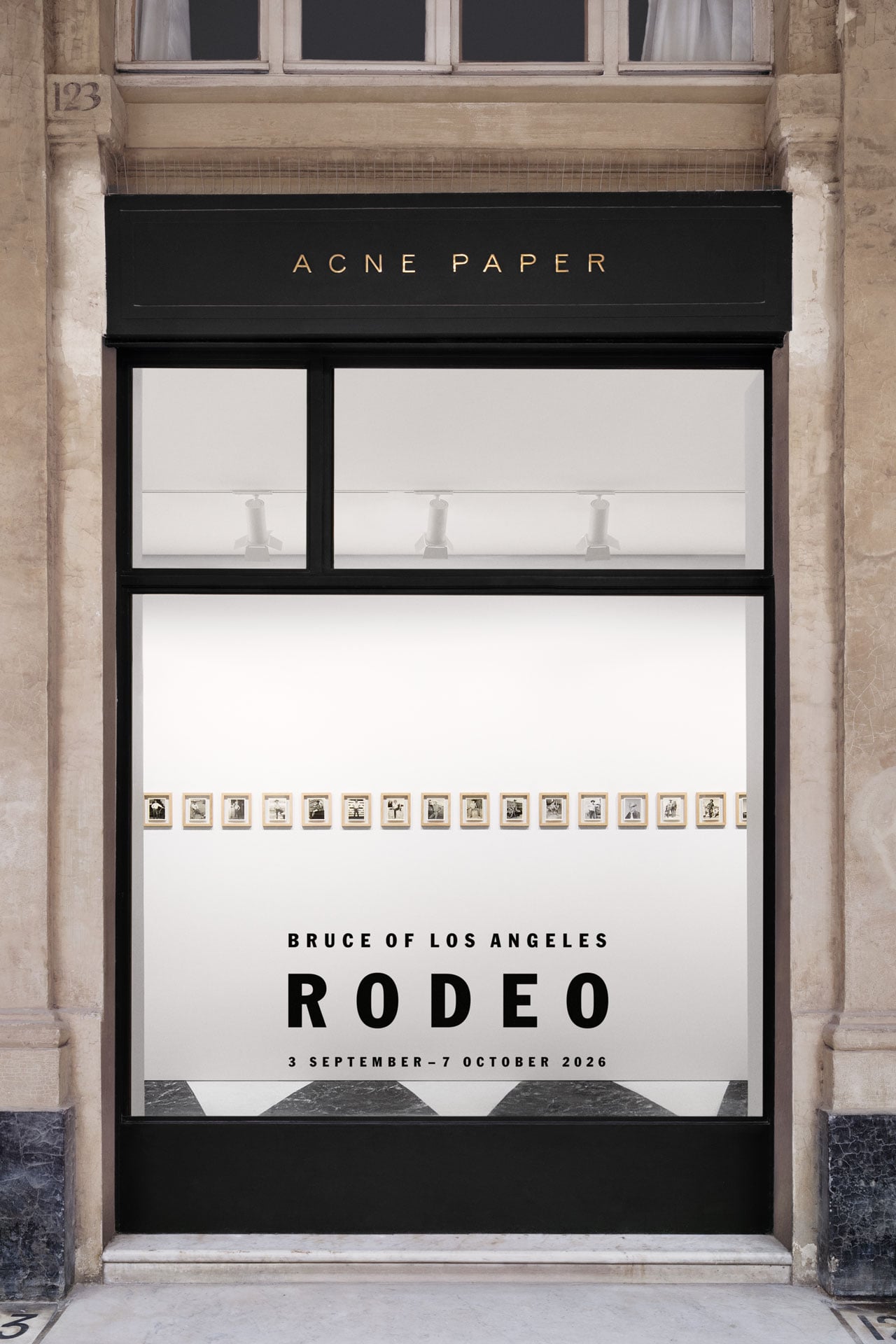 Acne Paper Palais Royal Rode exhibition