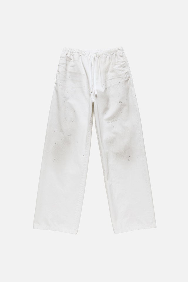 Acne Studios White on white collection pants.