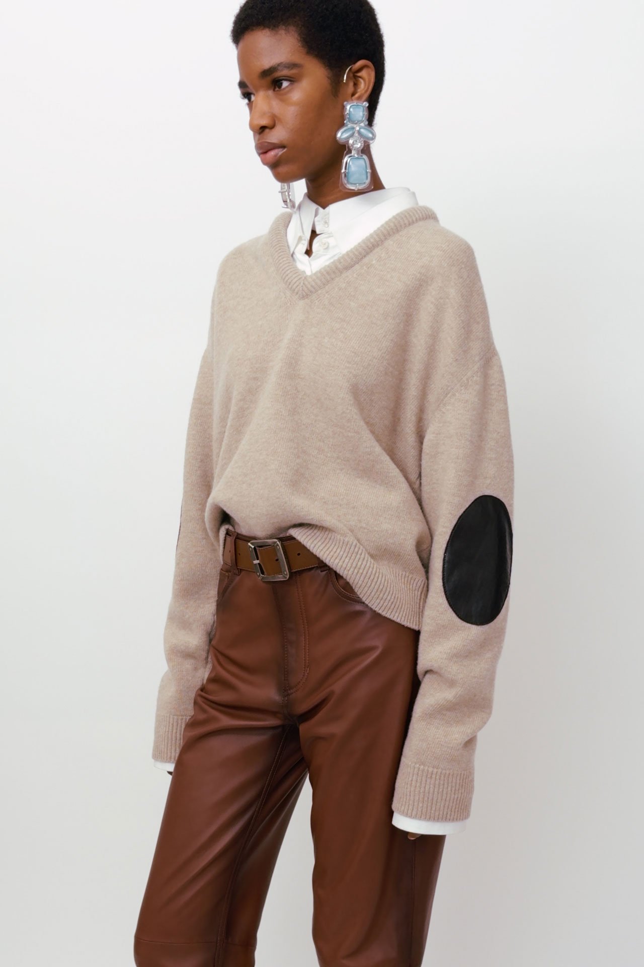 FN-WN-KNIT001005, ベージュ