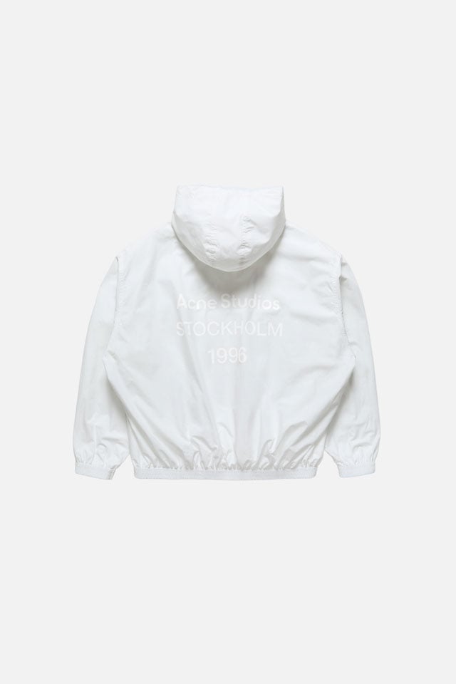 Acne Studios White on white collection jacket.