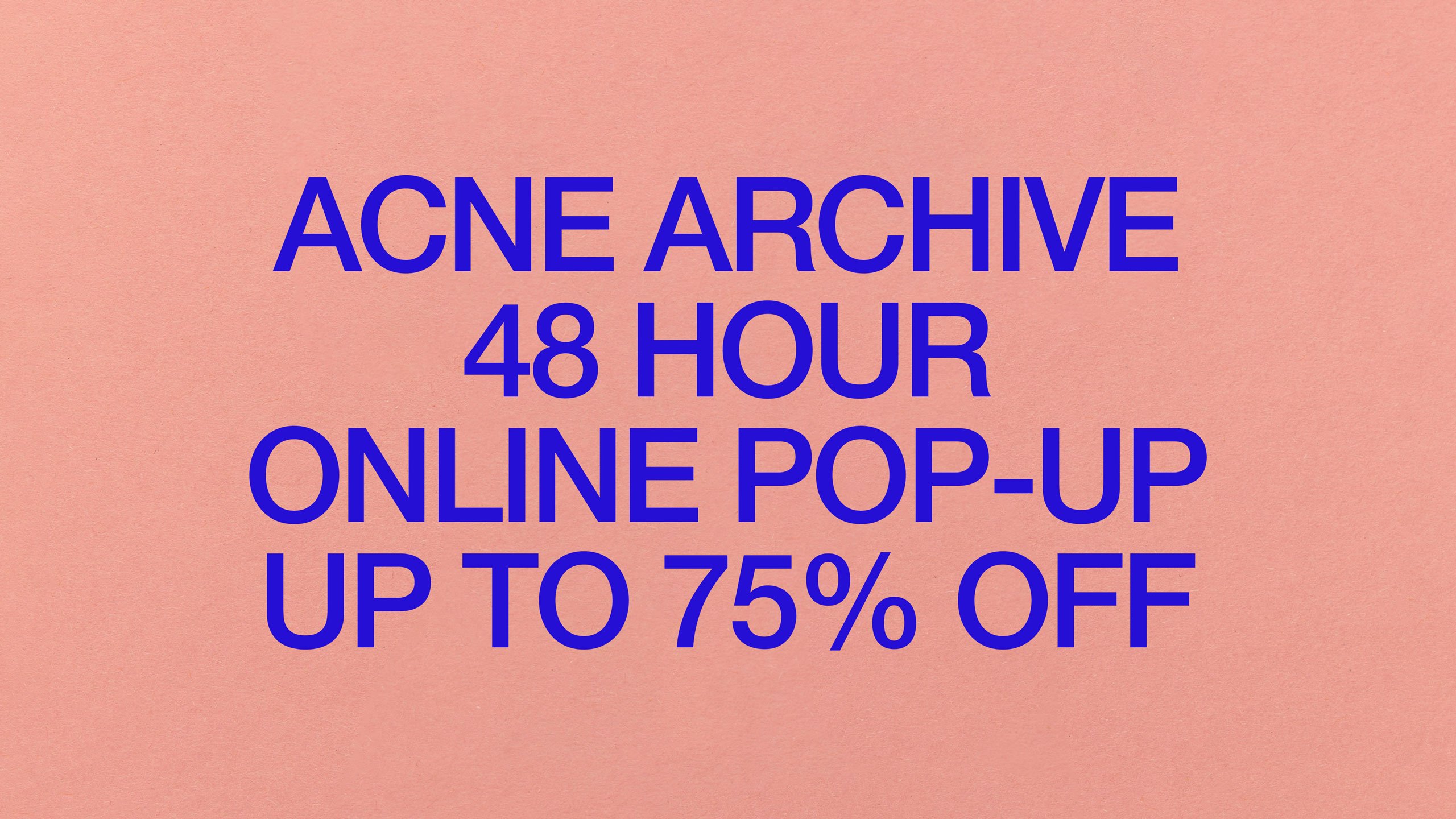 Acne Archive