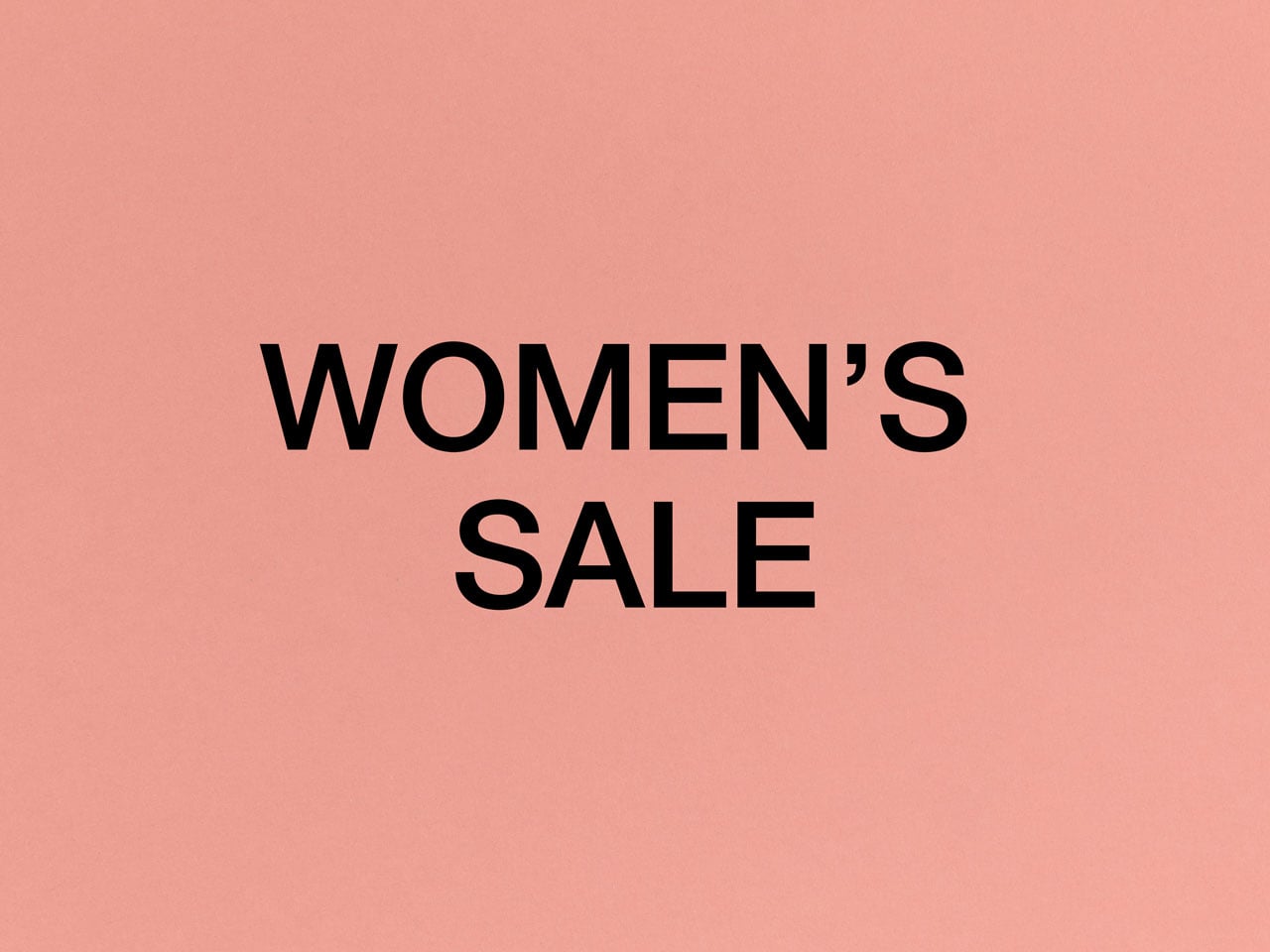 SS26 Women sale