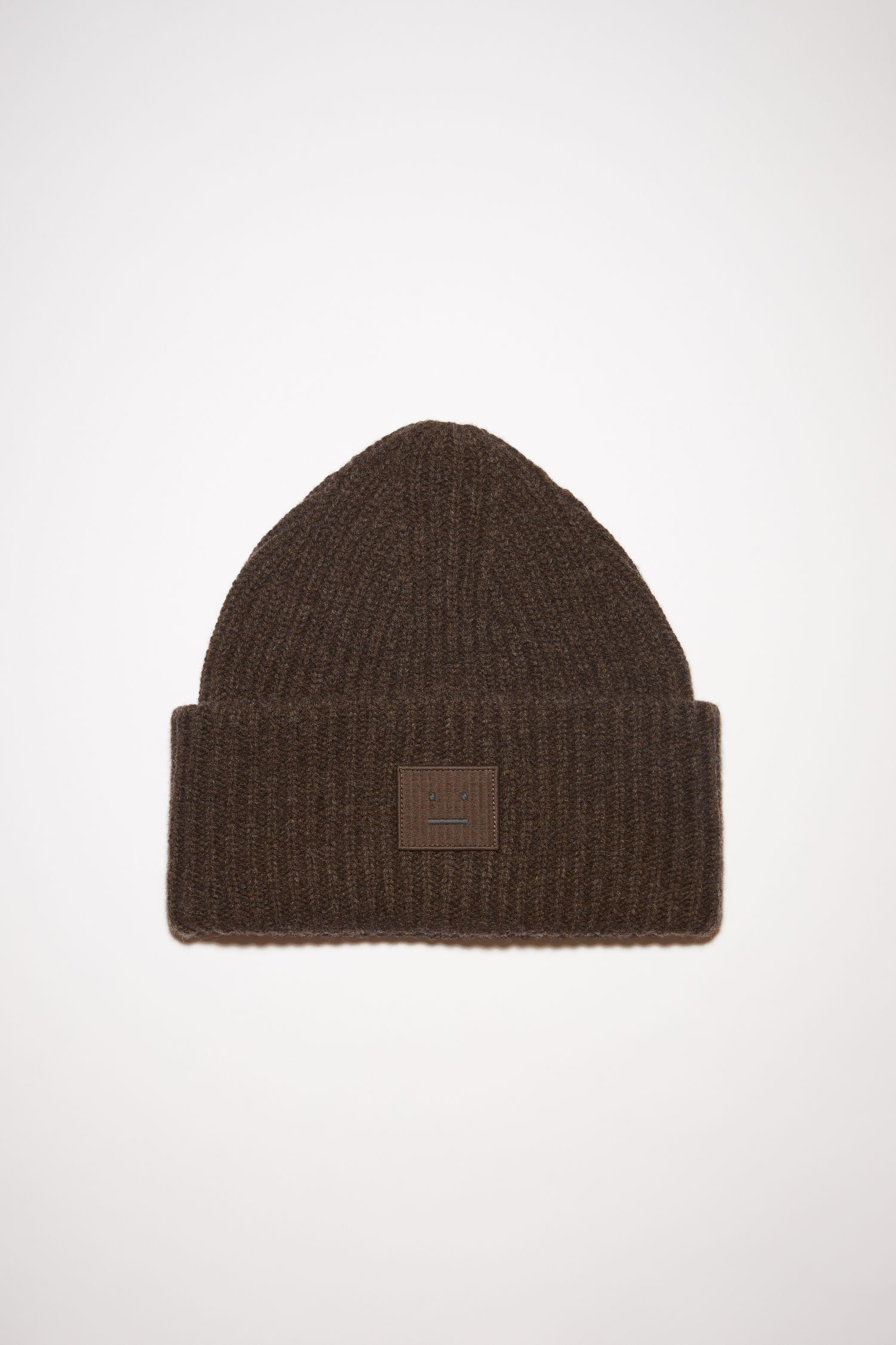 Acne Studios - Ribbed knit beanie hat 