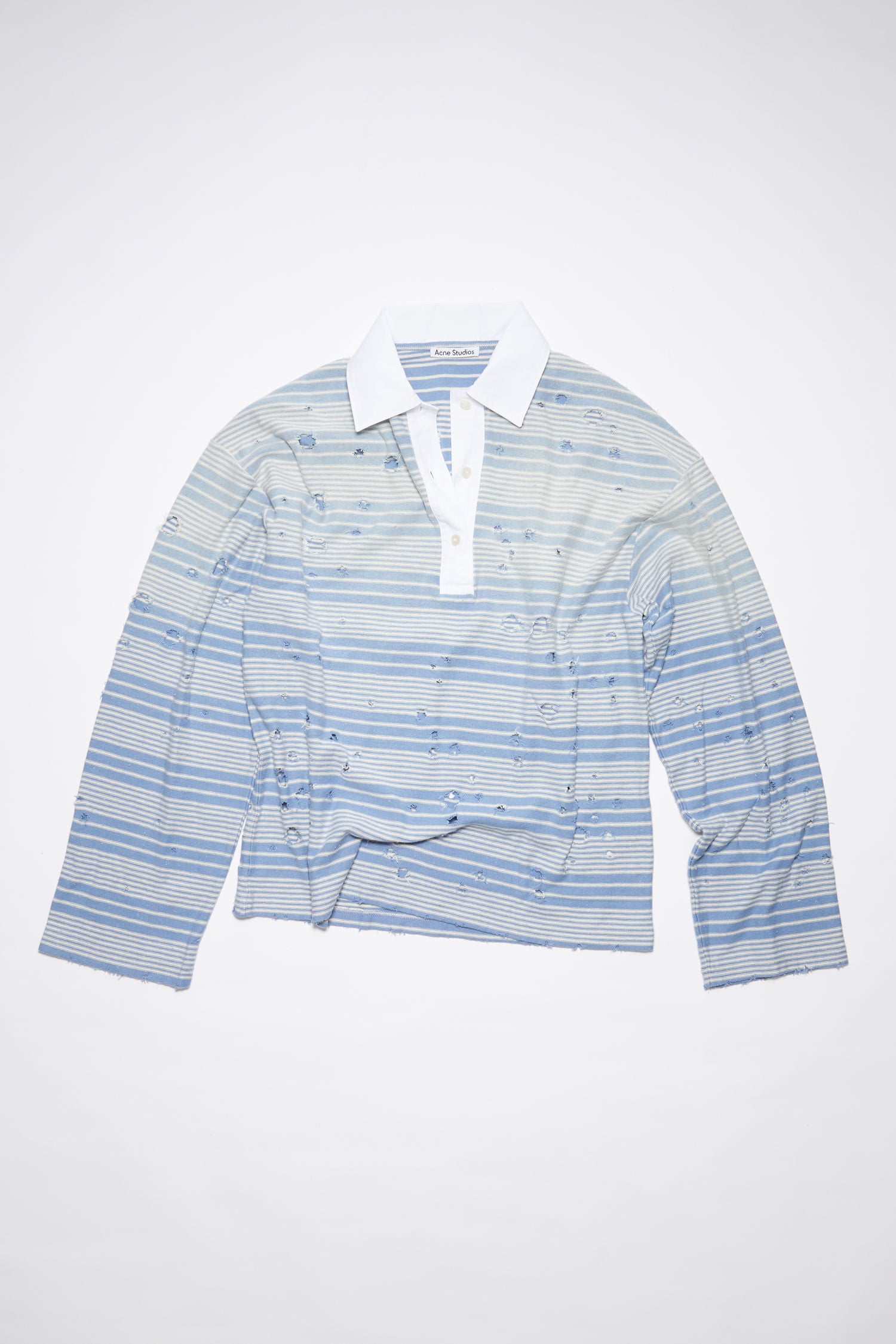 Acne Studios - Striped polo shirt 