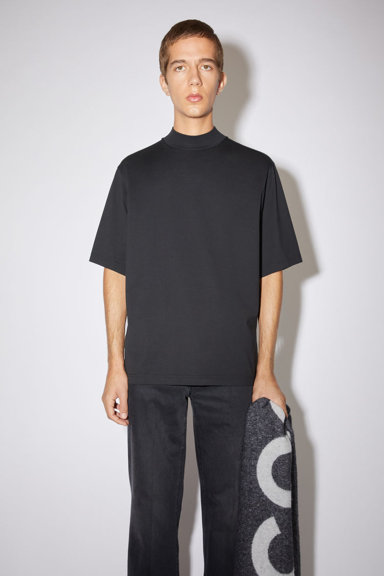 acne mock neck t shirt