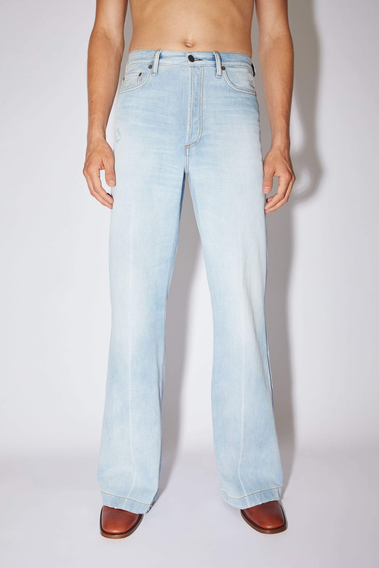 Acne Studios - Bootcut fit jeans - Pale 