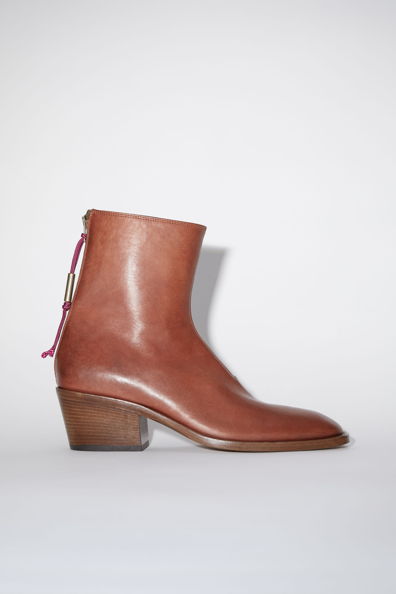 아크네 스튜디오 부츠 Acne Studios Leather boots - Brown