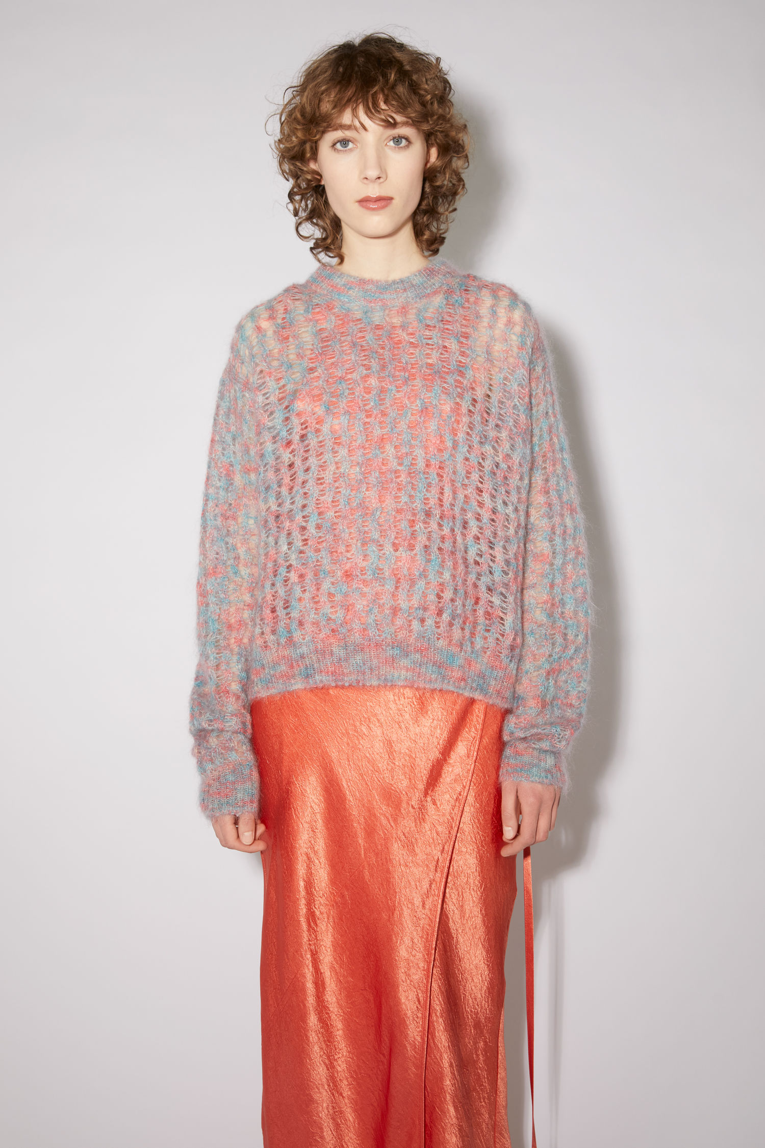 acne studios pink sweater