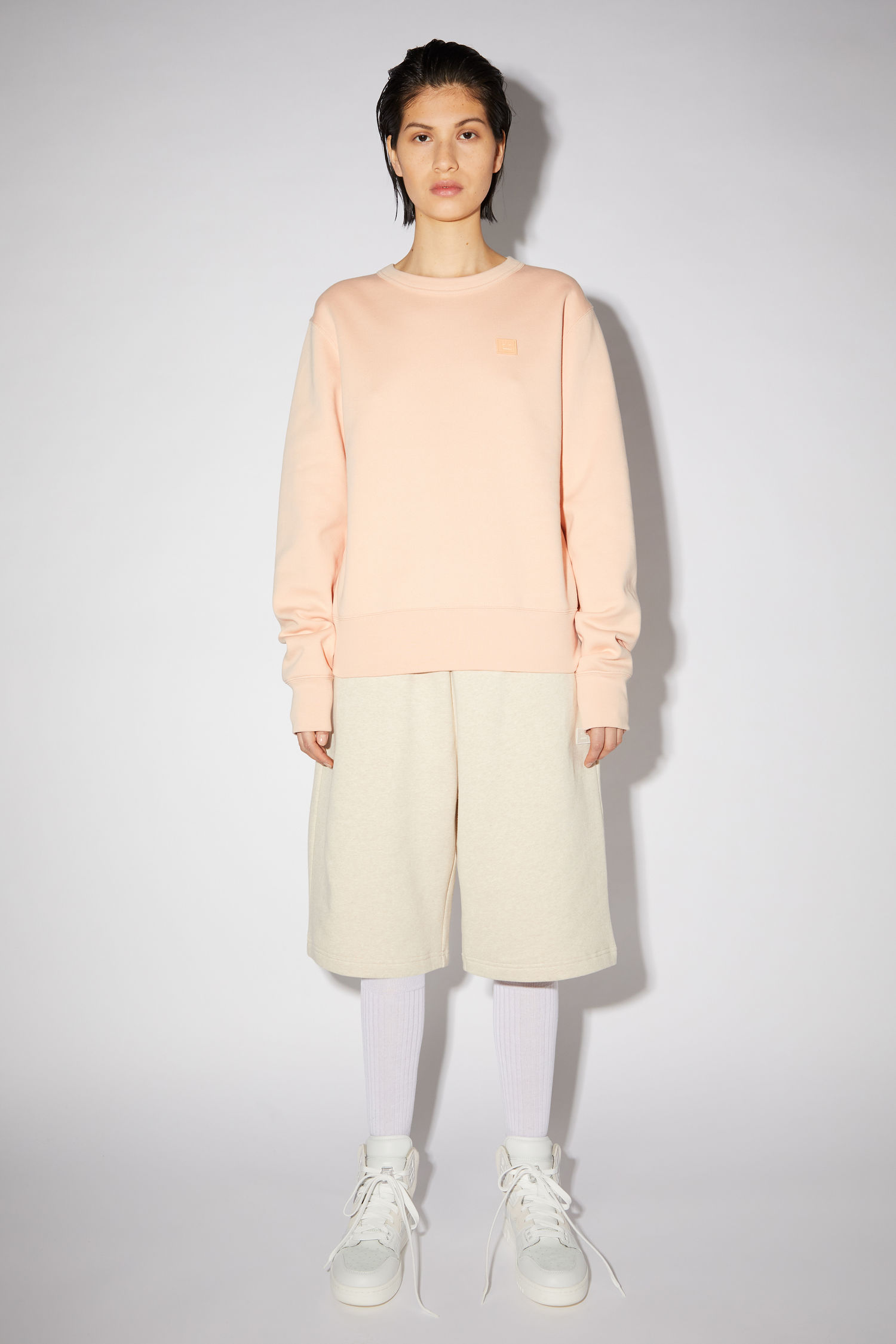 acne studios face sweatshirt