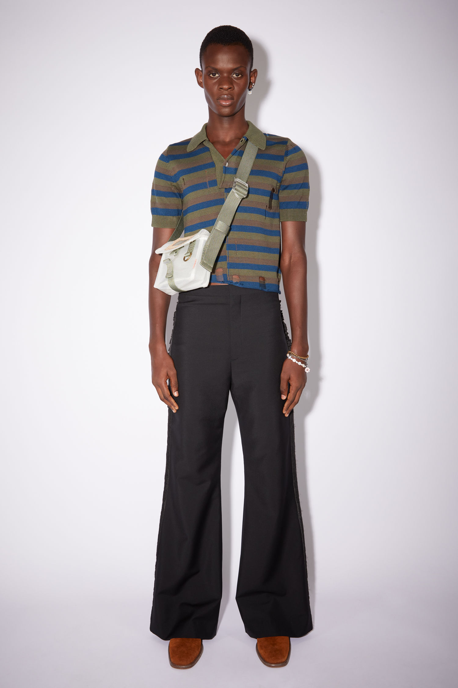 Acne Studios - Clear messenger bag 