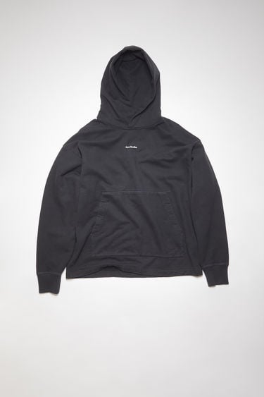 acne garment dyed sweatshirt black