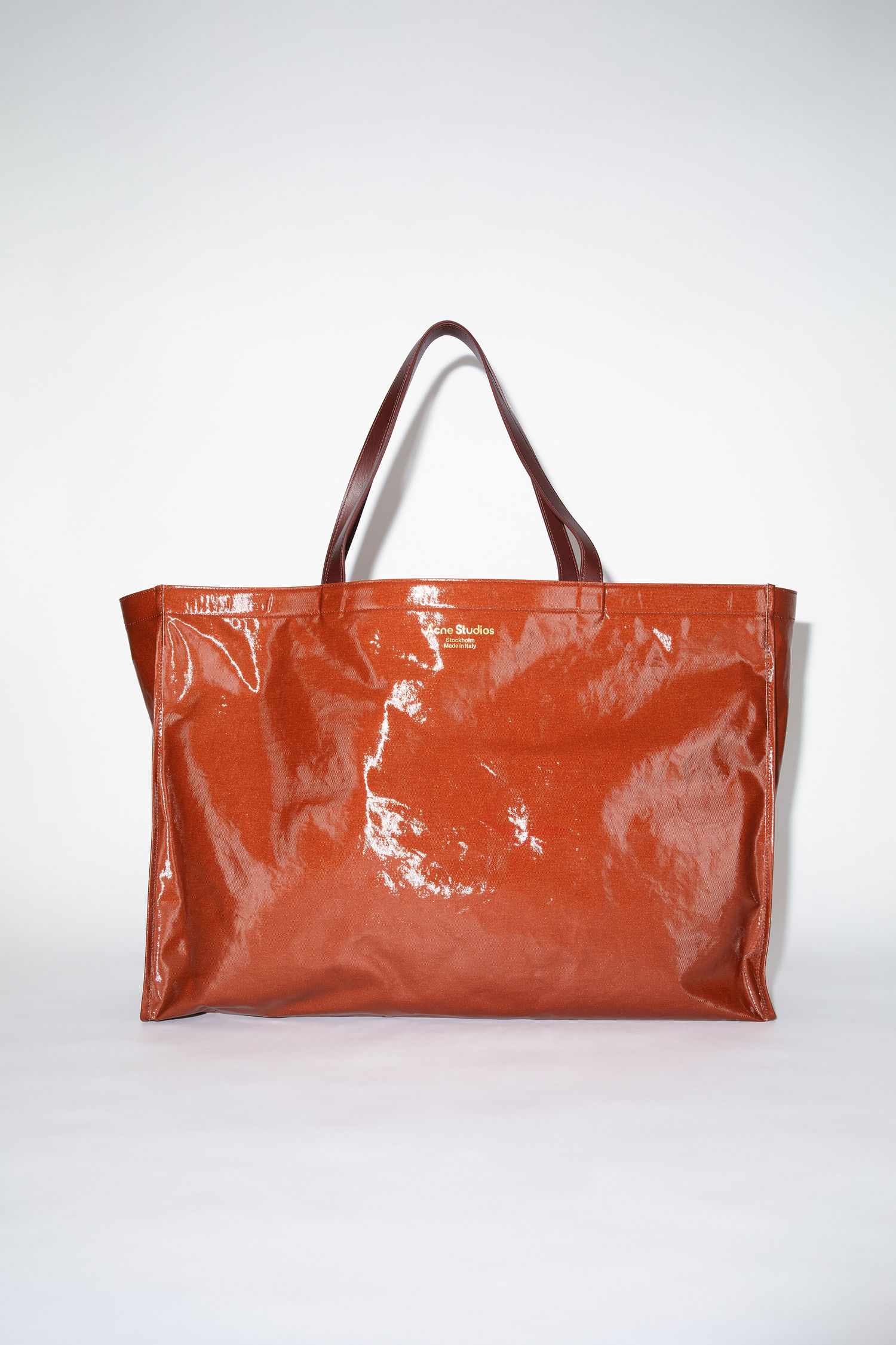 Acne Studios - Oilcloth tote - Burgundy