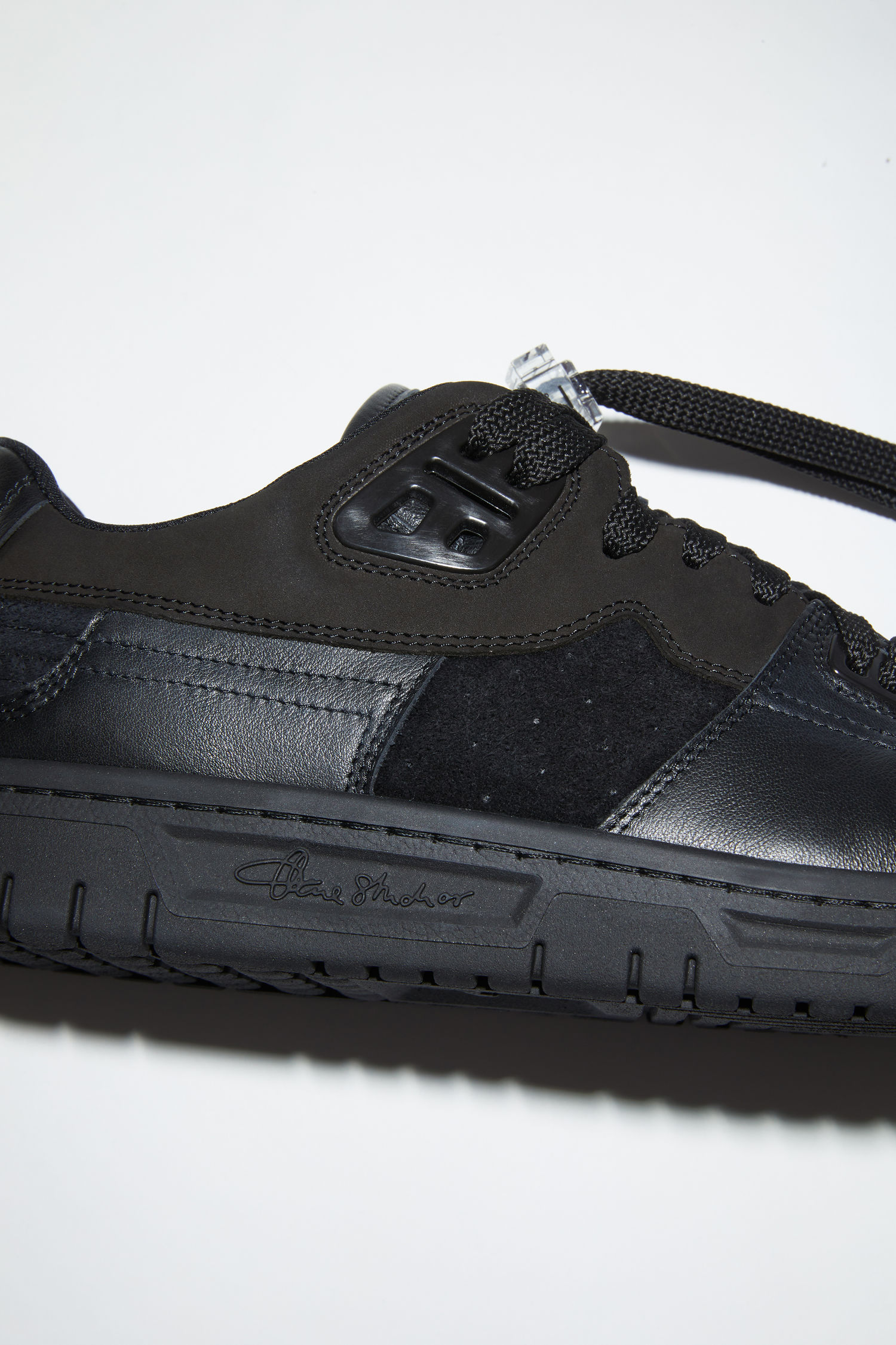 acne studios sneakers black