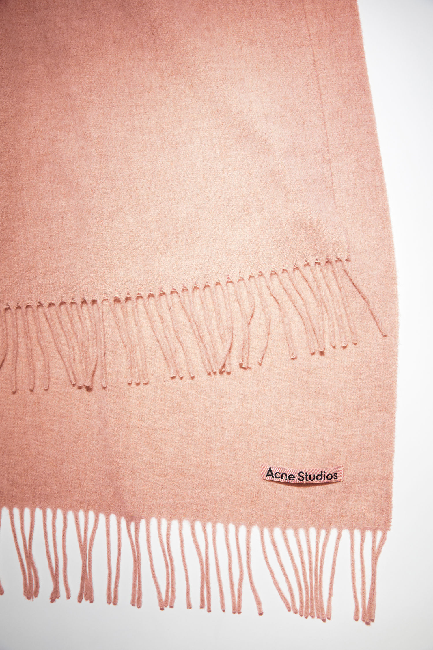 acne studios rose melange scarf