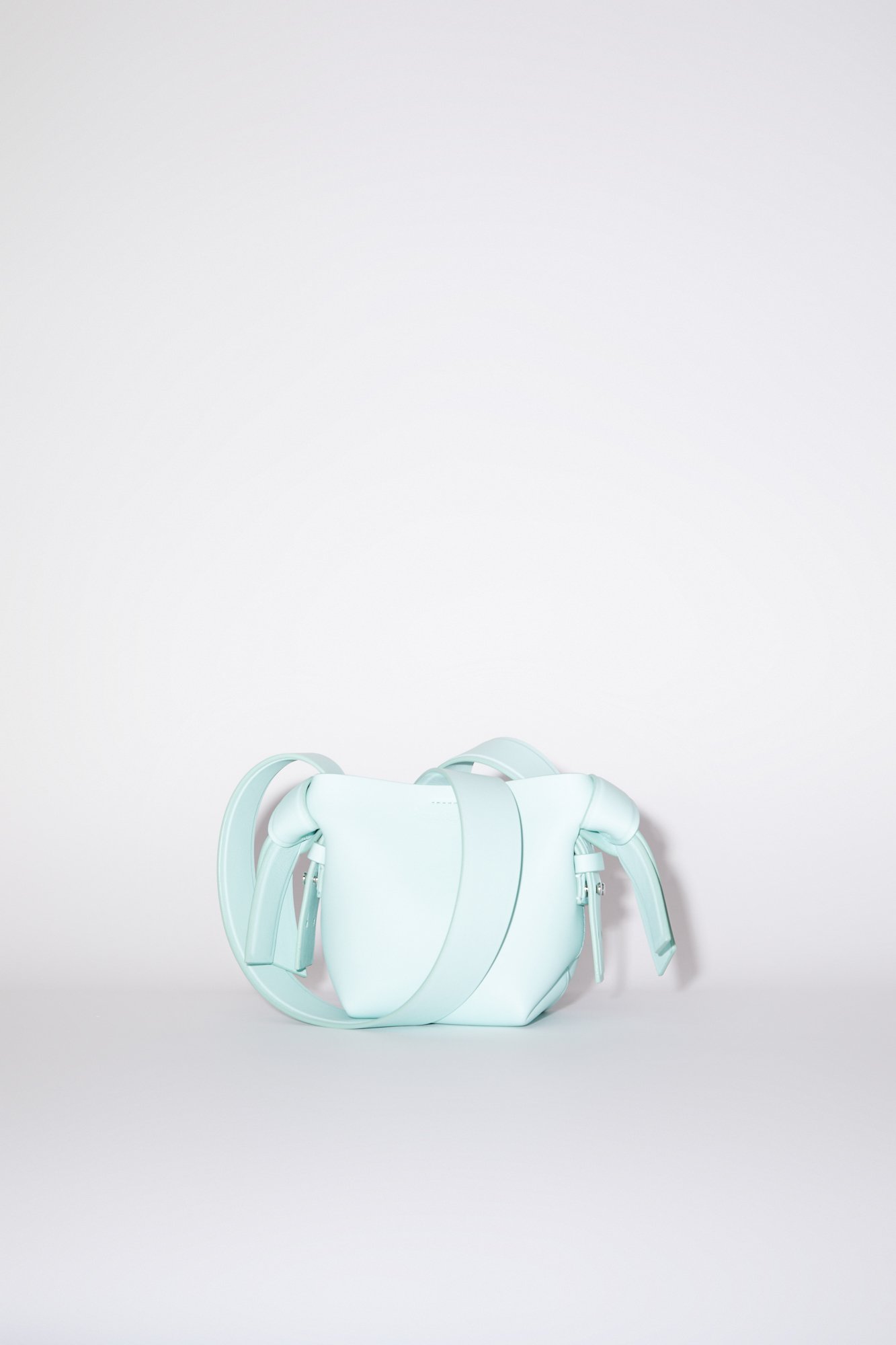 Acne Studios Musubi Micro Tote In Pastel Green