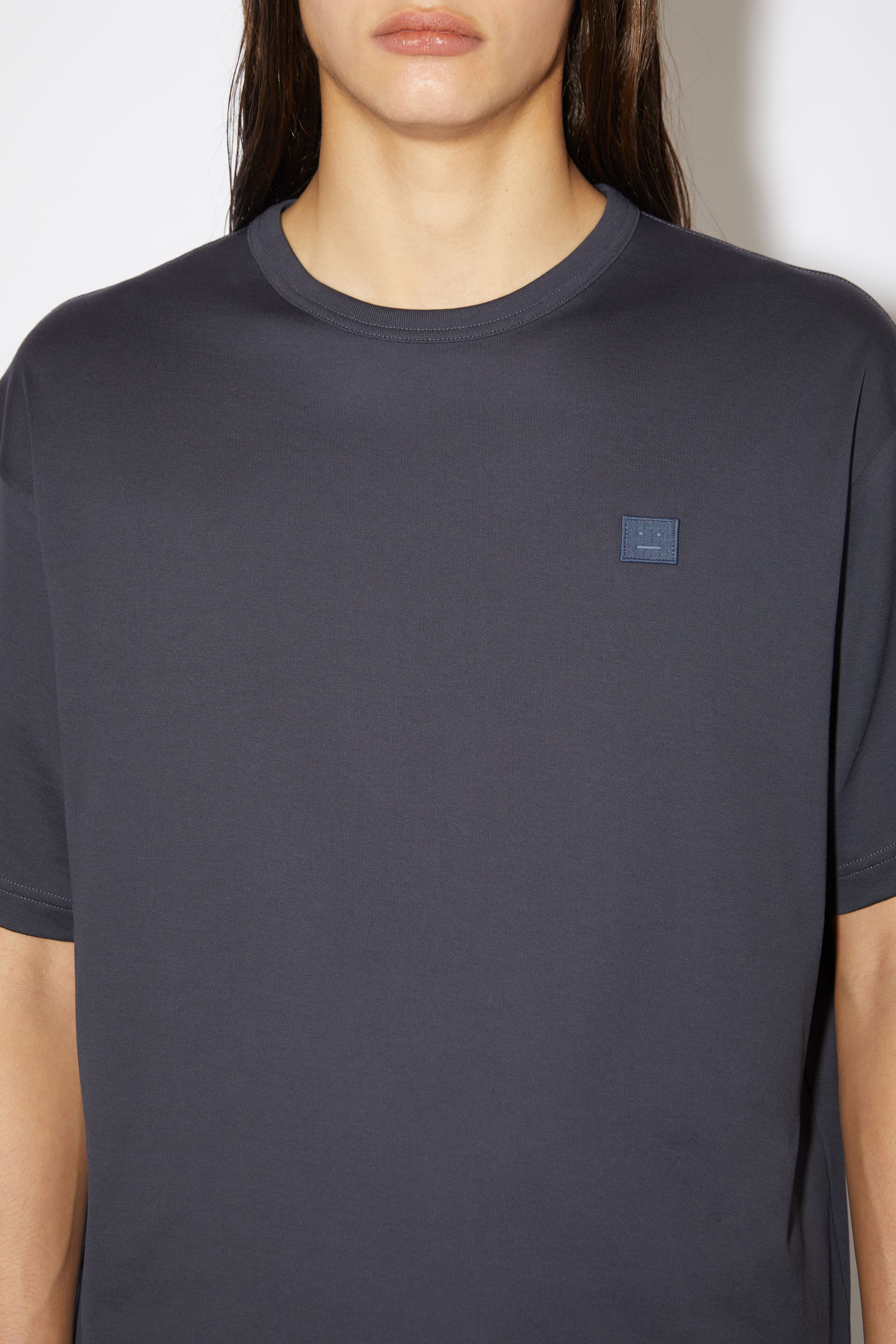 Acne Studios - Face patch t-shirt - Navy