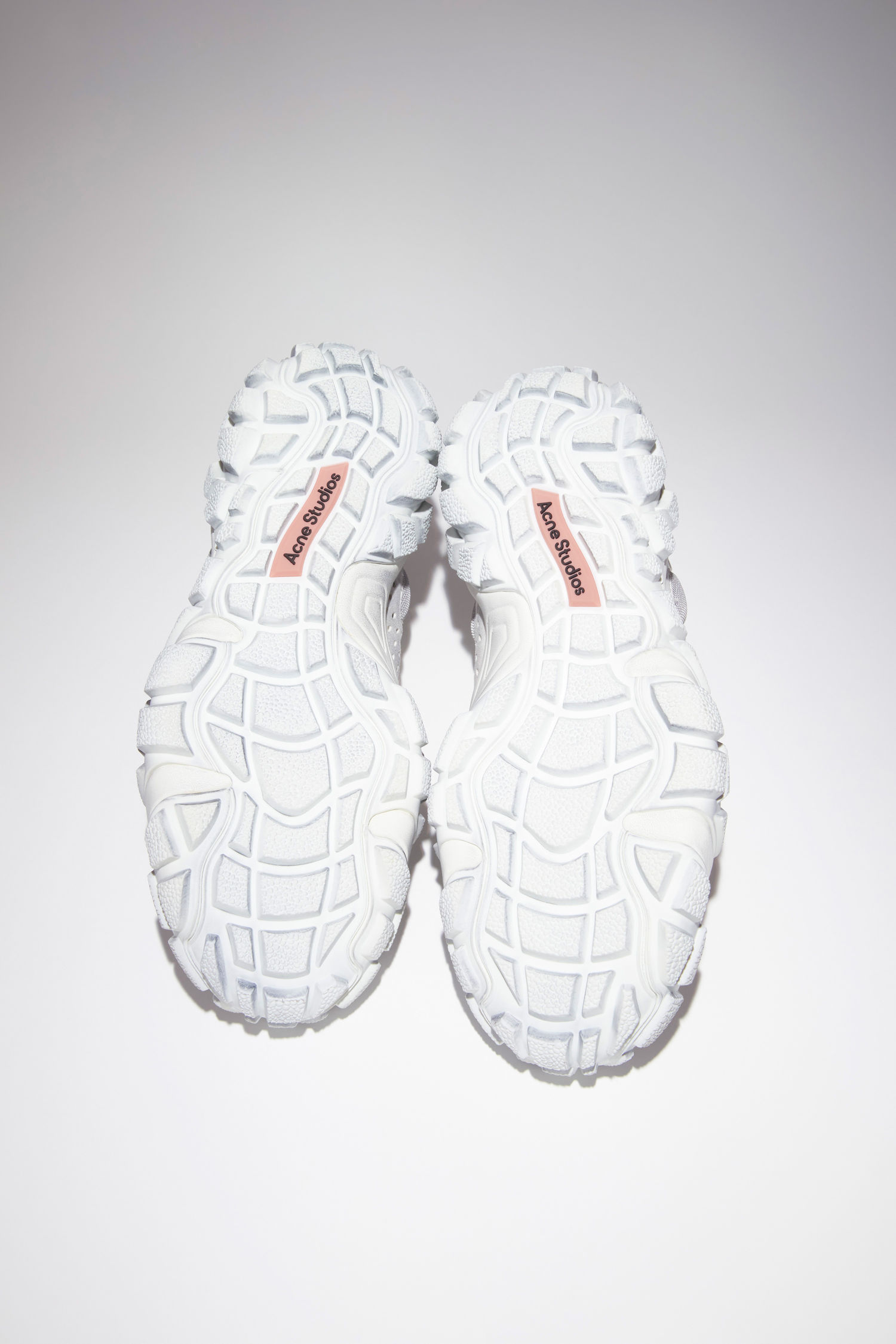 Acne Studios - Distressed sneakers - White