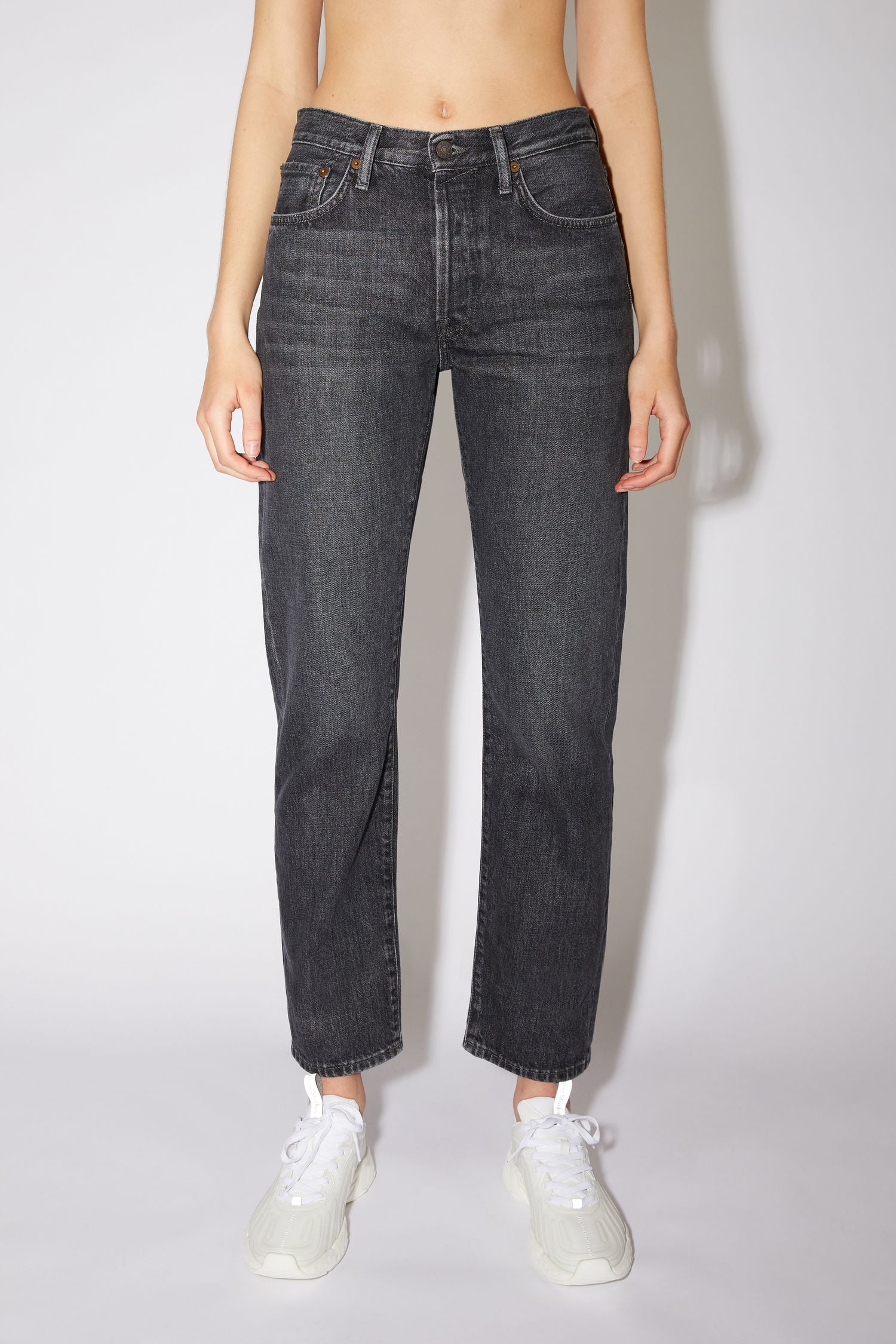 Acne Studios - Straight fit jeans - Black
