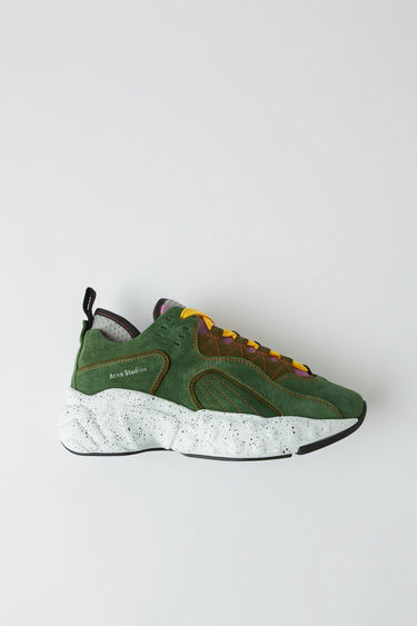 Shoes Rockaway Contrast Bright Green/Dark Green 375x