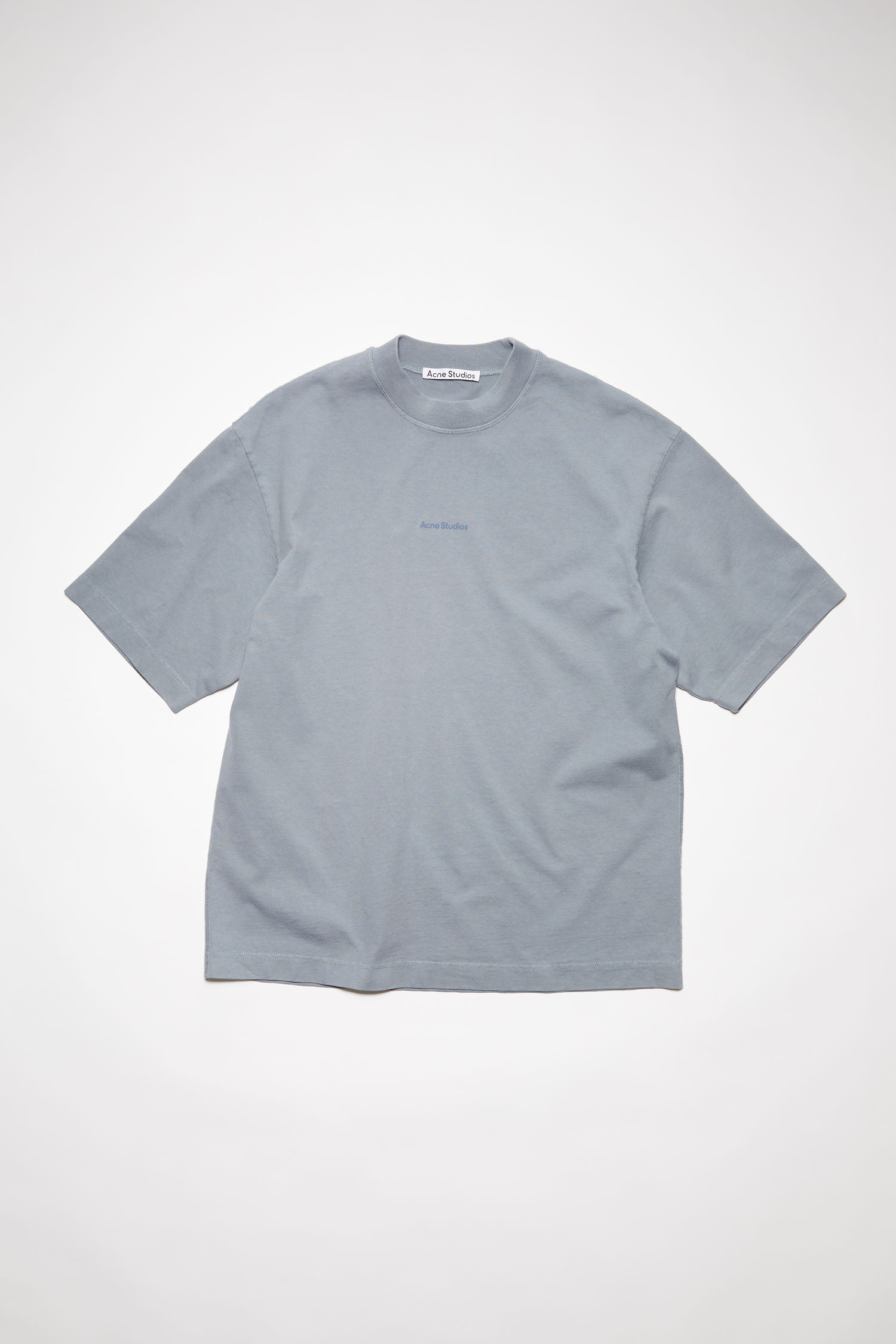 Acne Studios - Logo t-shirt - Steel grey