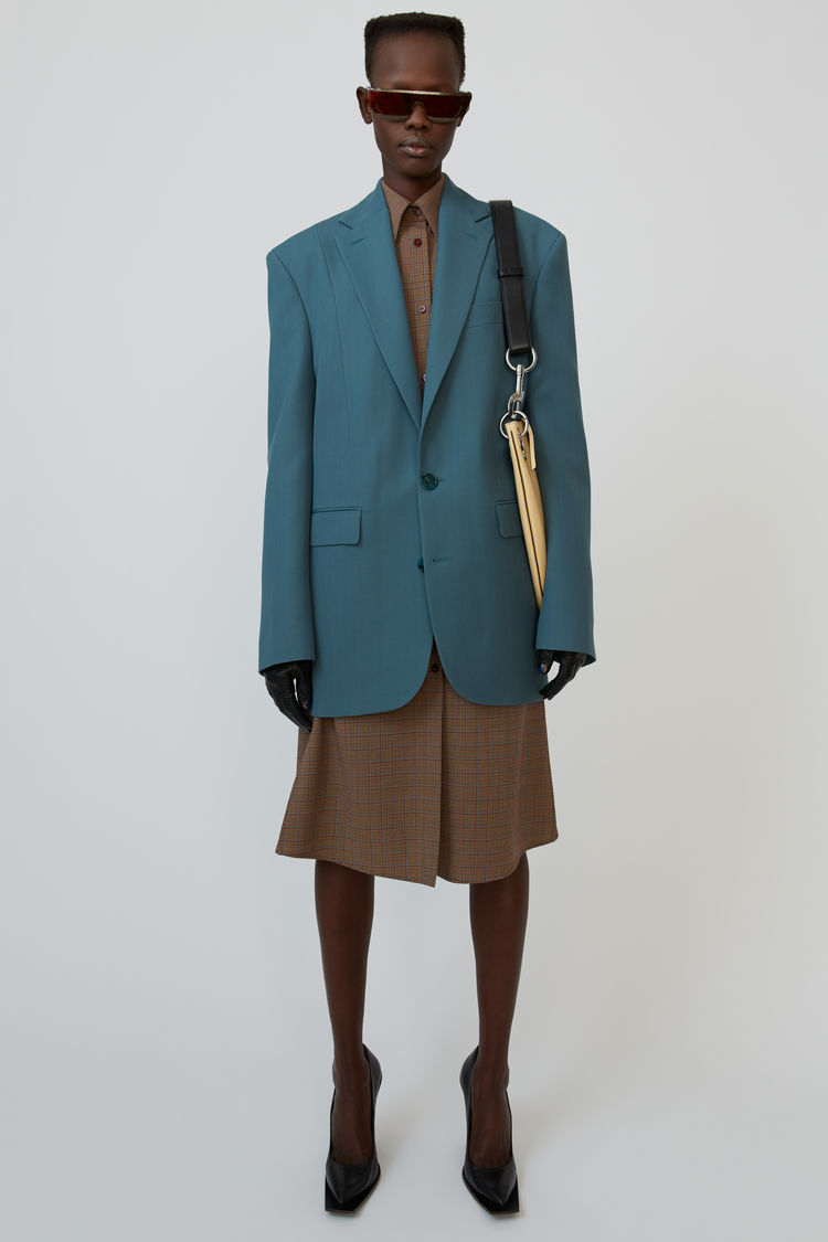 acne single breasted coat