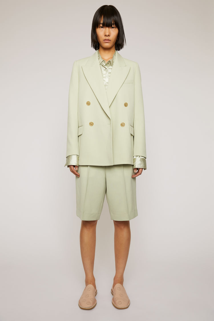 Acne Studios Double-breasted Suit Jacket Pastel Green