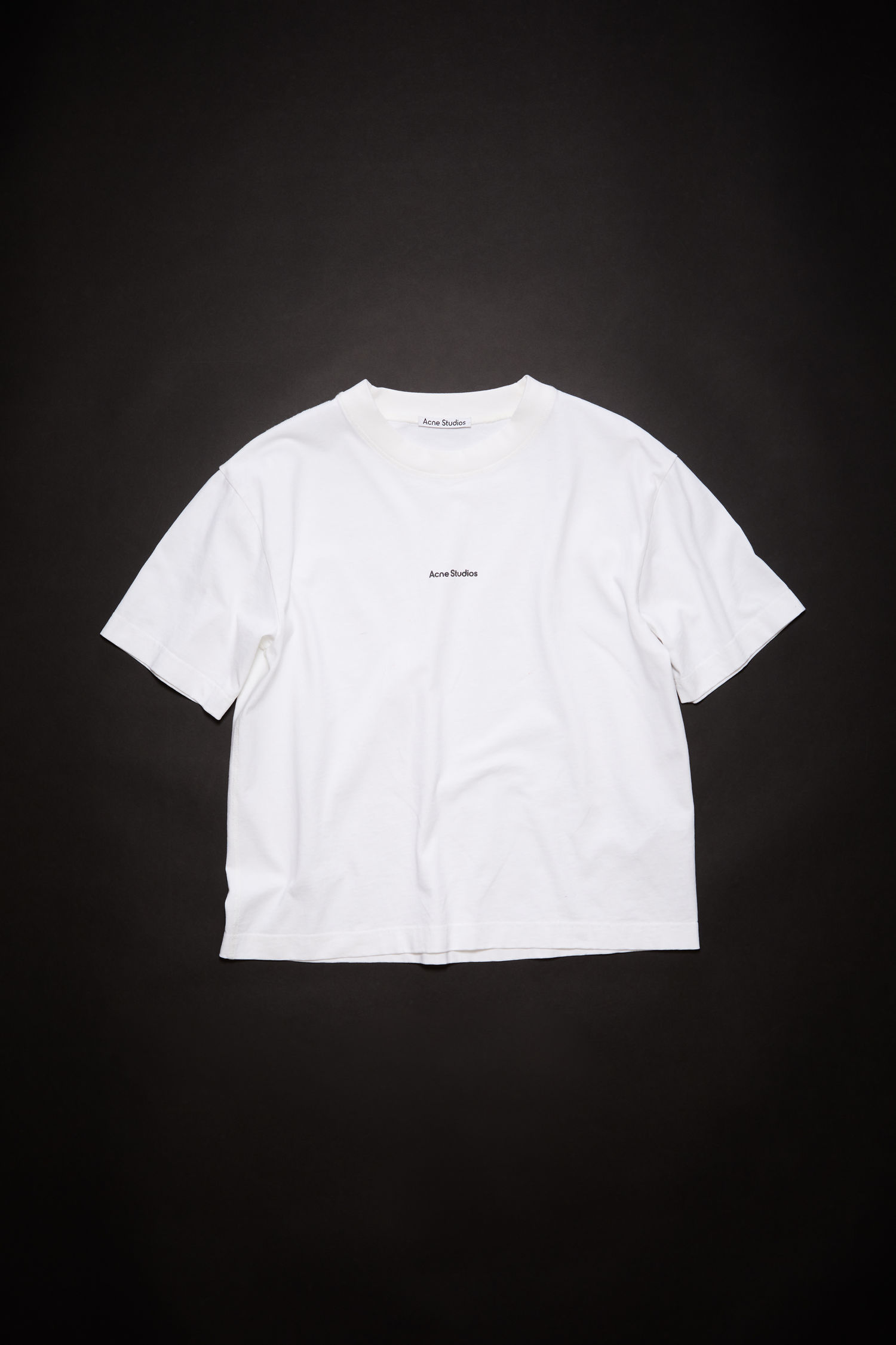 Acne Studios - Logo t-shirt - Optic White